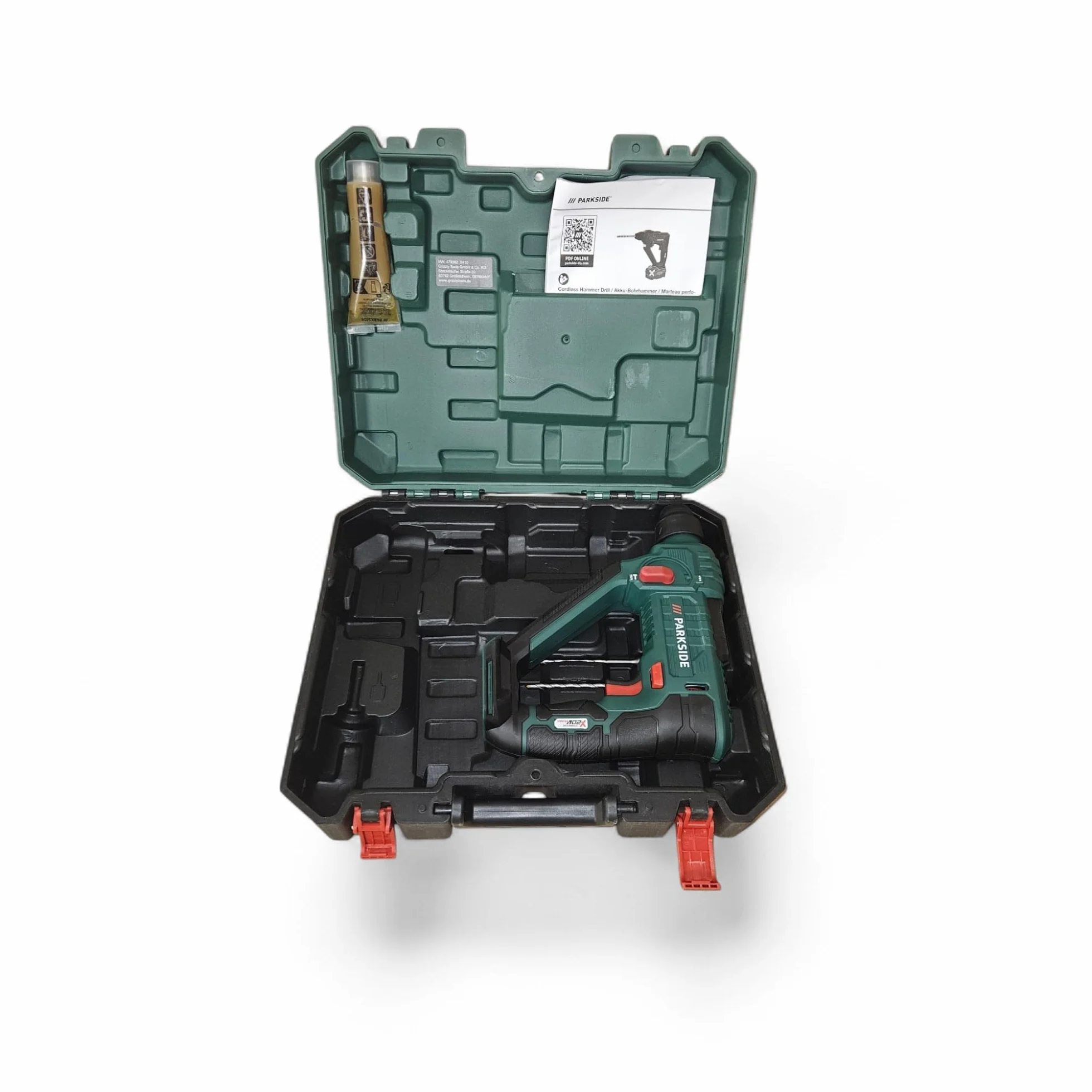 Martillo perforador inalámbrico con SDS-plus PABH 20-Li B2, 20 V PARKSIDE
