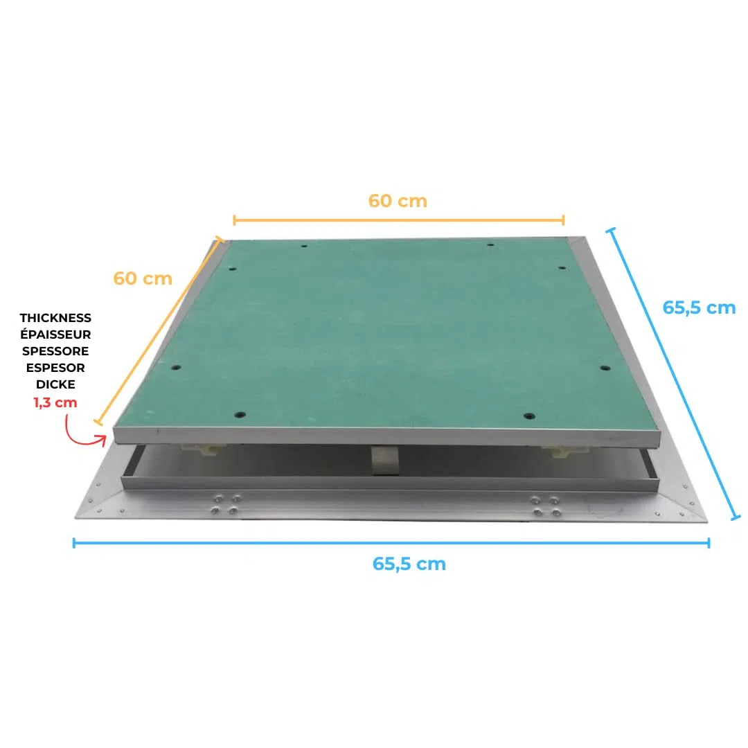 EINSIDE Trampilla de inspección para placas de yeso 60 x 60 cm