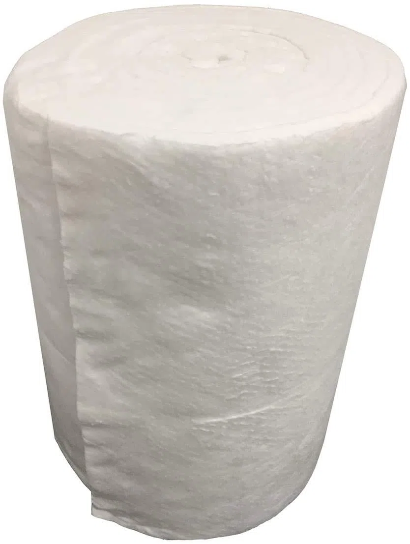 Cerámica fibra de lana, grosor 25 mm, densidad 96 kg/m3 – Aislamiento chimenea chimenea cocina horno alta densidad – Lana blanca (30 cm x 61 cm)