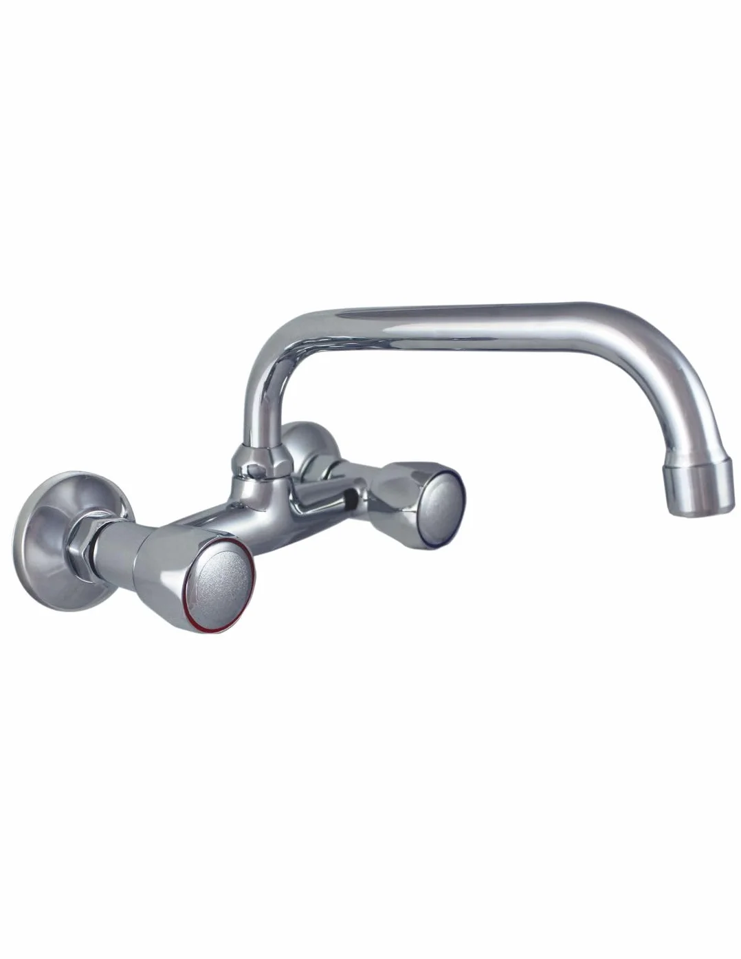 MONOBLOCK FREGADERA PARED (15 CM. ENTRE TOMAS) CAÑO ALTO EKO