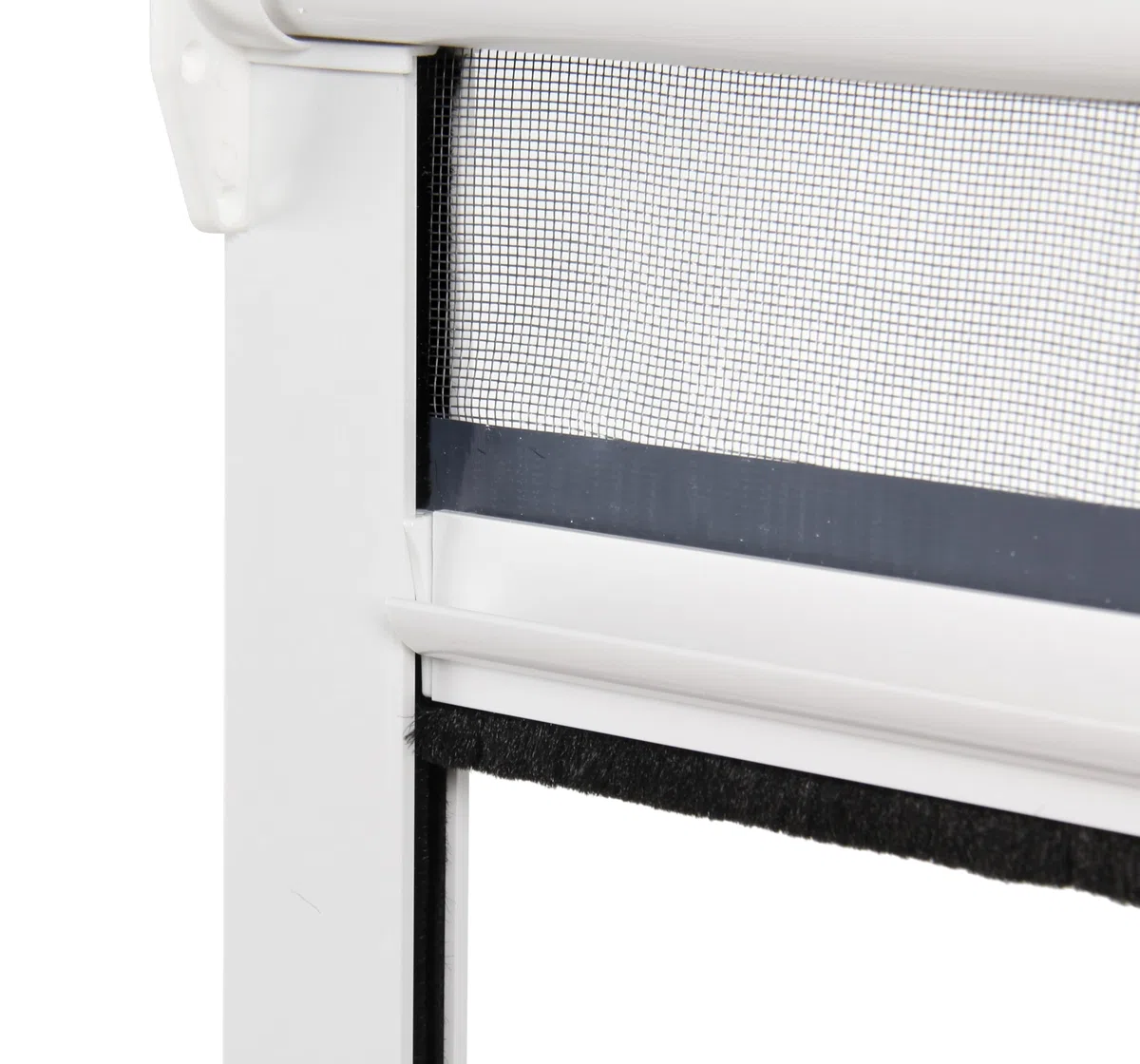 Mosquitera Enrollable Ventana de PVC Ajustable (2, Anch. 1300mm x Alt. 1600mm)