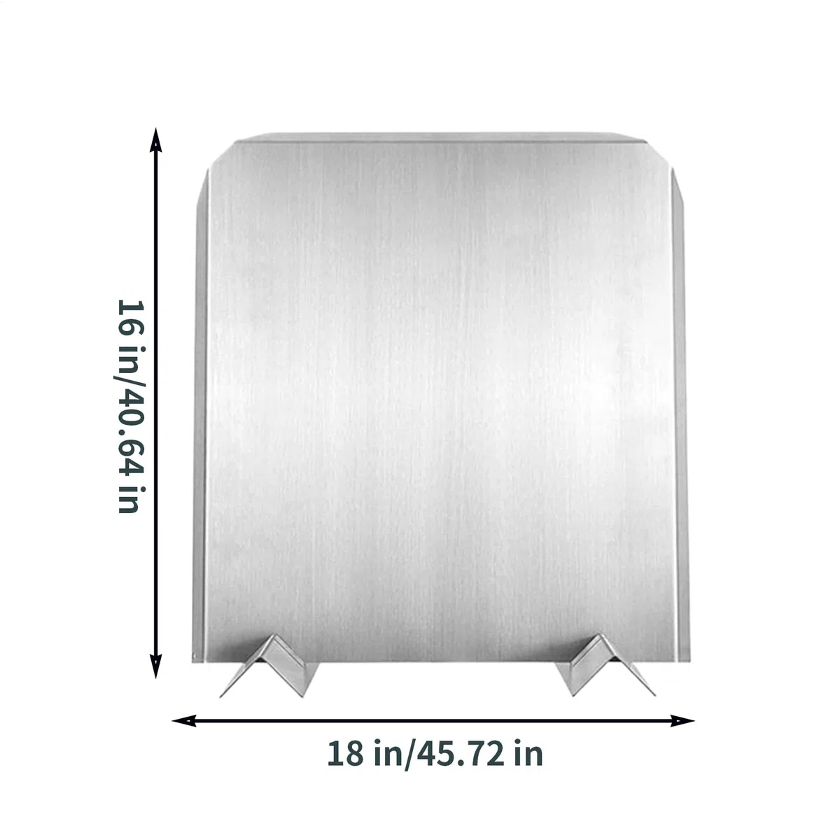 Placa Reflectora para Chimenea,Panel de Calefacción Invernal - Placa De Acero Inoxidable para Chimenea - para Café Apartamento Sala De Estar Habitación De Invitados Estudio Casa De Vacaciones