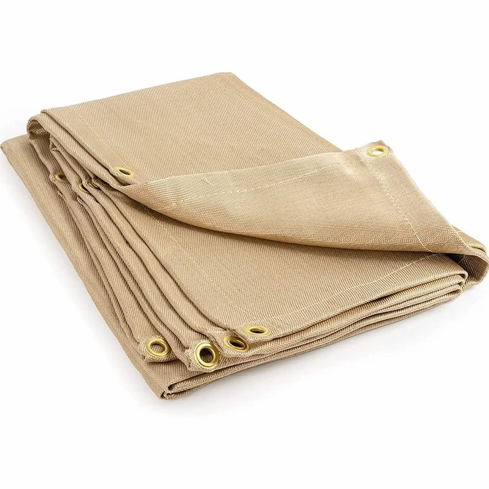 Manta Ignifuga, Manta Ignífuga Tarea Pesada Manta De Soldadura, Manta De Soldadura Incombustible, Soldadura Ignífuga Resistente Térmica Aislamiento(1.2X1.8M)
