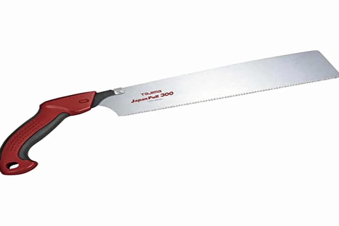 Tajima Sierra de tracción Japan Pull Aluminist 300", 300 mm, JPR300A, Negro Mate/Plateado