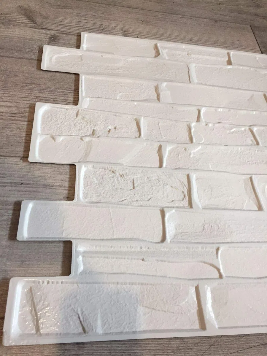 PVC Plastic Wall Panels 3D Decorative Tiles Cladding - Karelian (12)