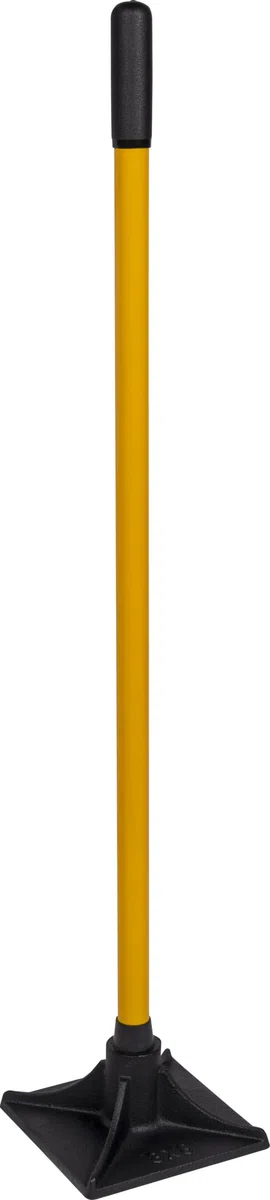 Apisonador Roughneck ROU64379 para contratistas, compactador de tierra para asfalto, grava, tierra y arena - Cuadrado 200x200 mm / 8x8"