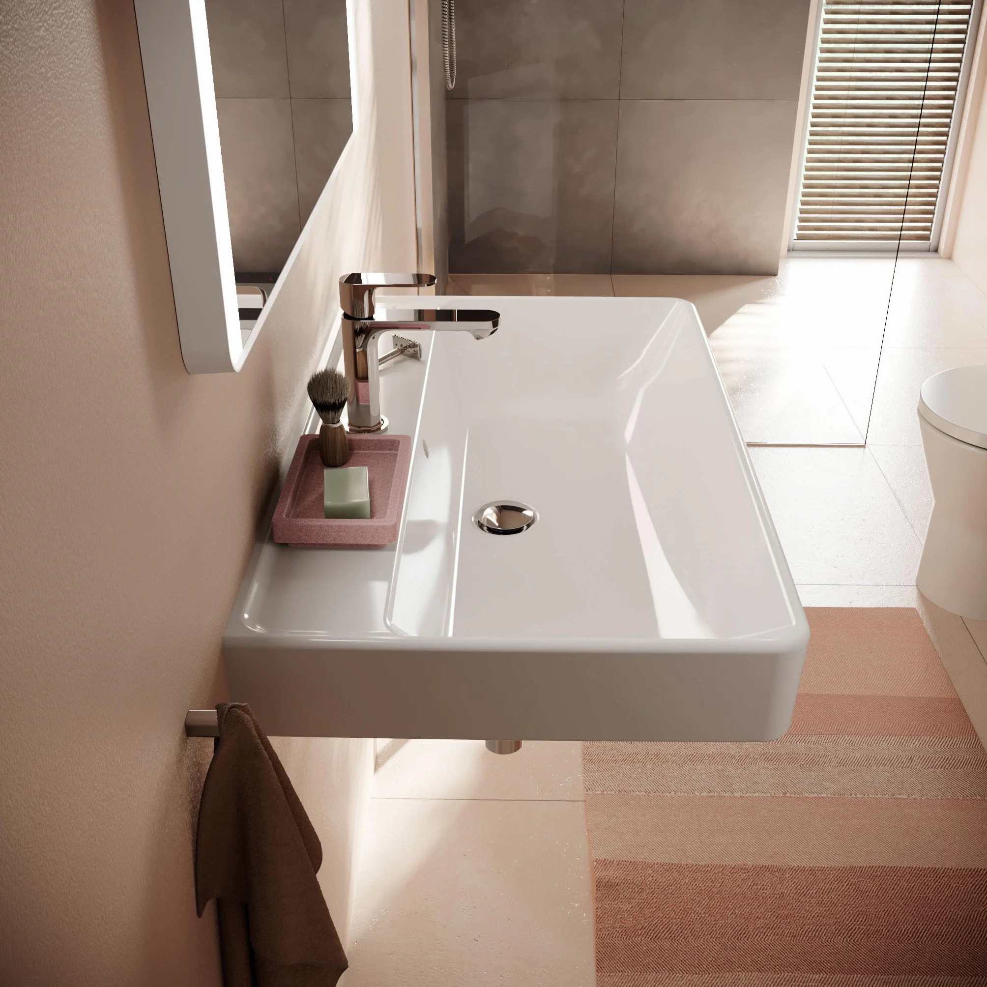 Hansgrohe 50100000 Vaciador Push-Open de 1 1/4", cromo