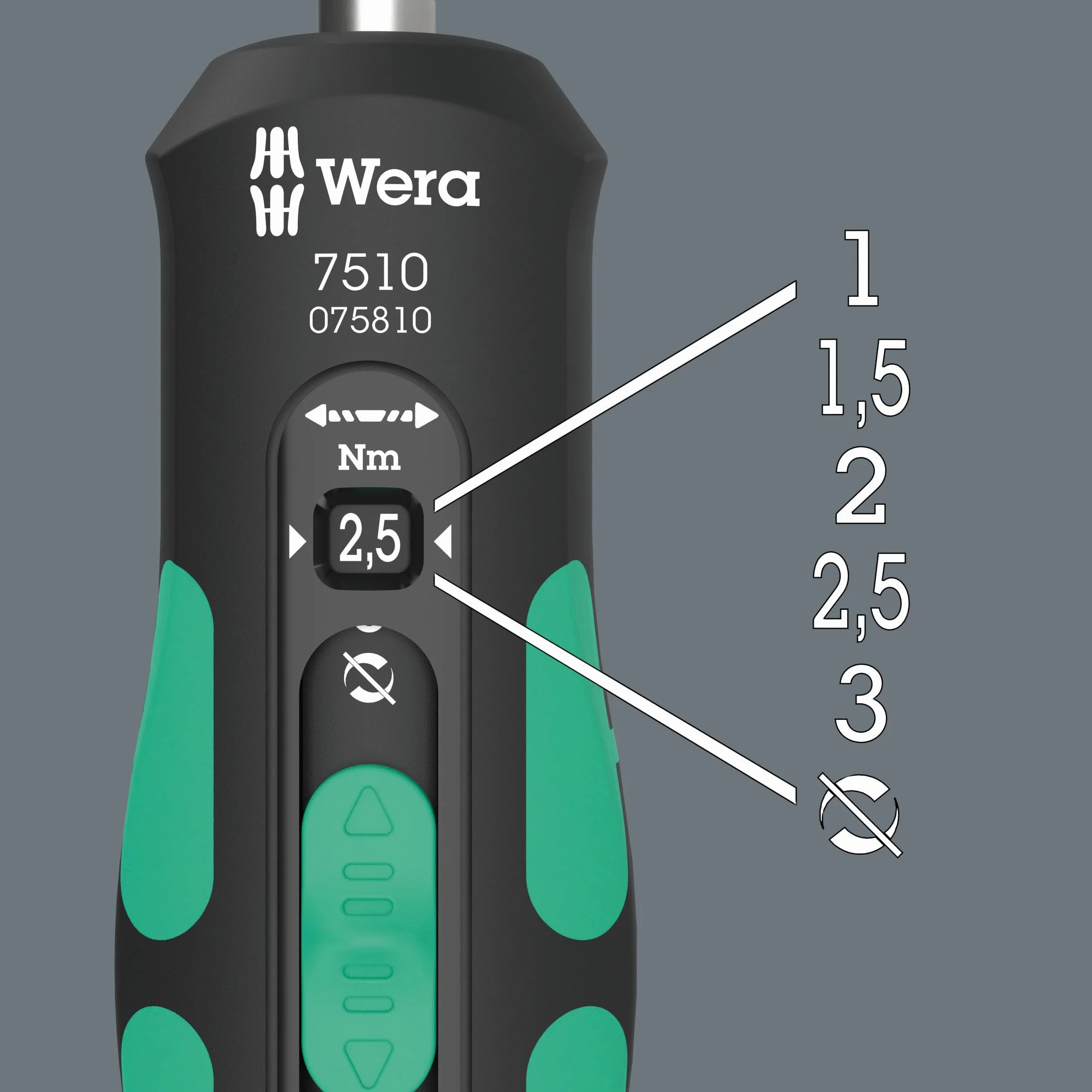 Wera 05075840001 7510/14 Safe-Torque Speed Juego de herramientas para plaquitas de torneado, 14 piezas