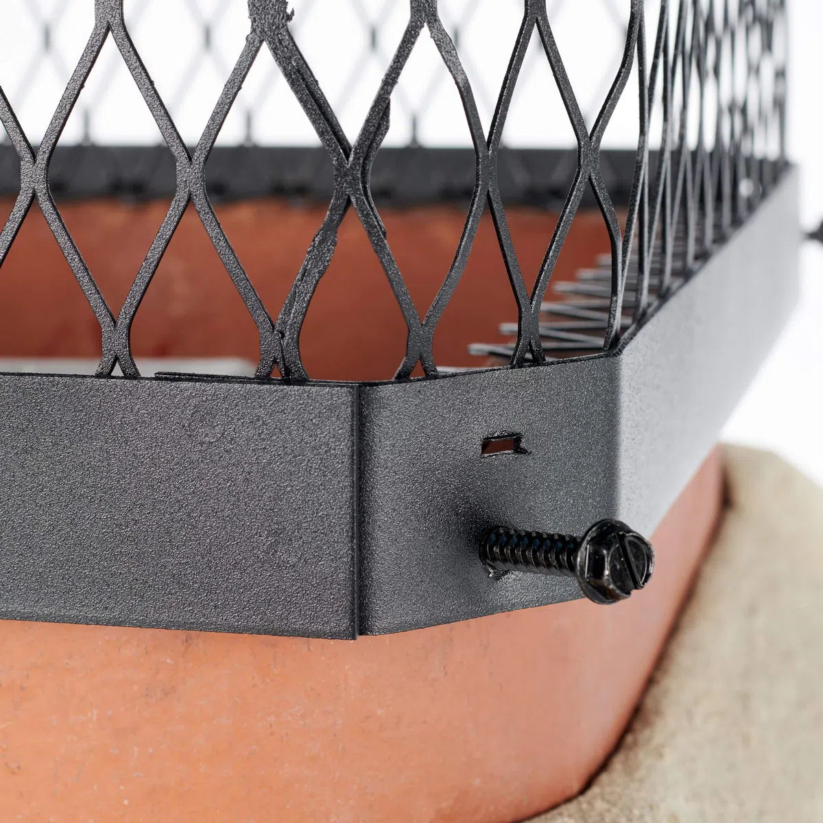 Shelter 13" x 18" Single Flue Bolt-On Chimney Cap, Fully Assembled, Galvanized Steel