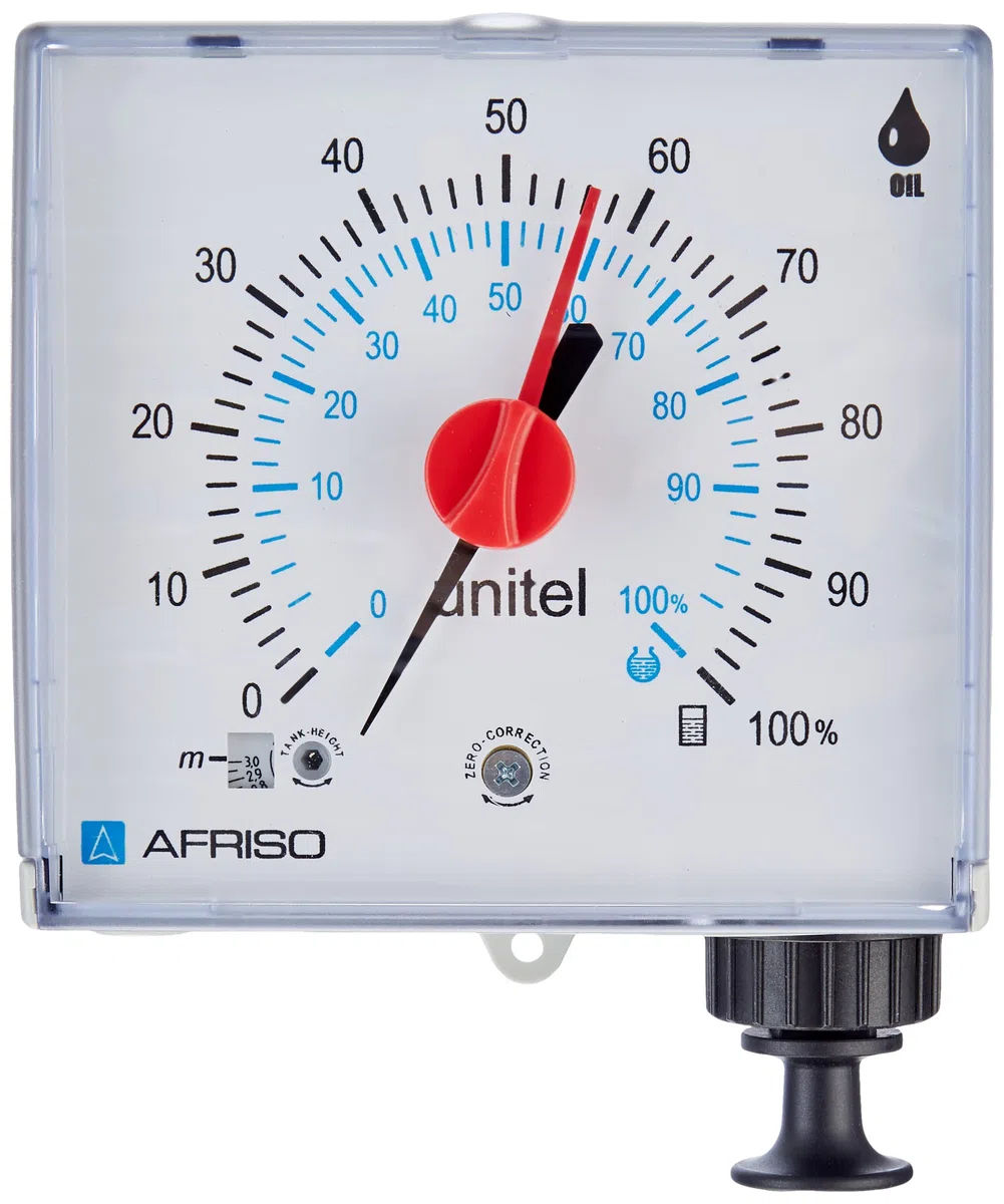 Afriso Indicador neumático del depósito hasta 50 metros, 72500, color blanco