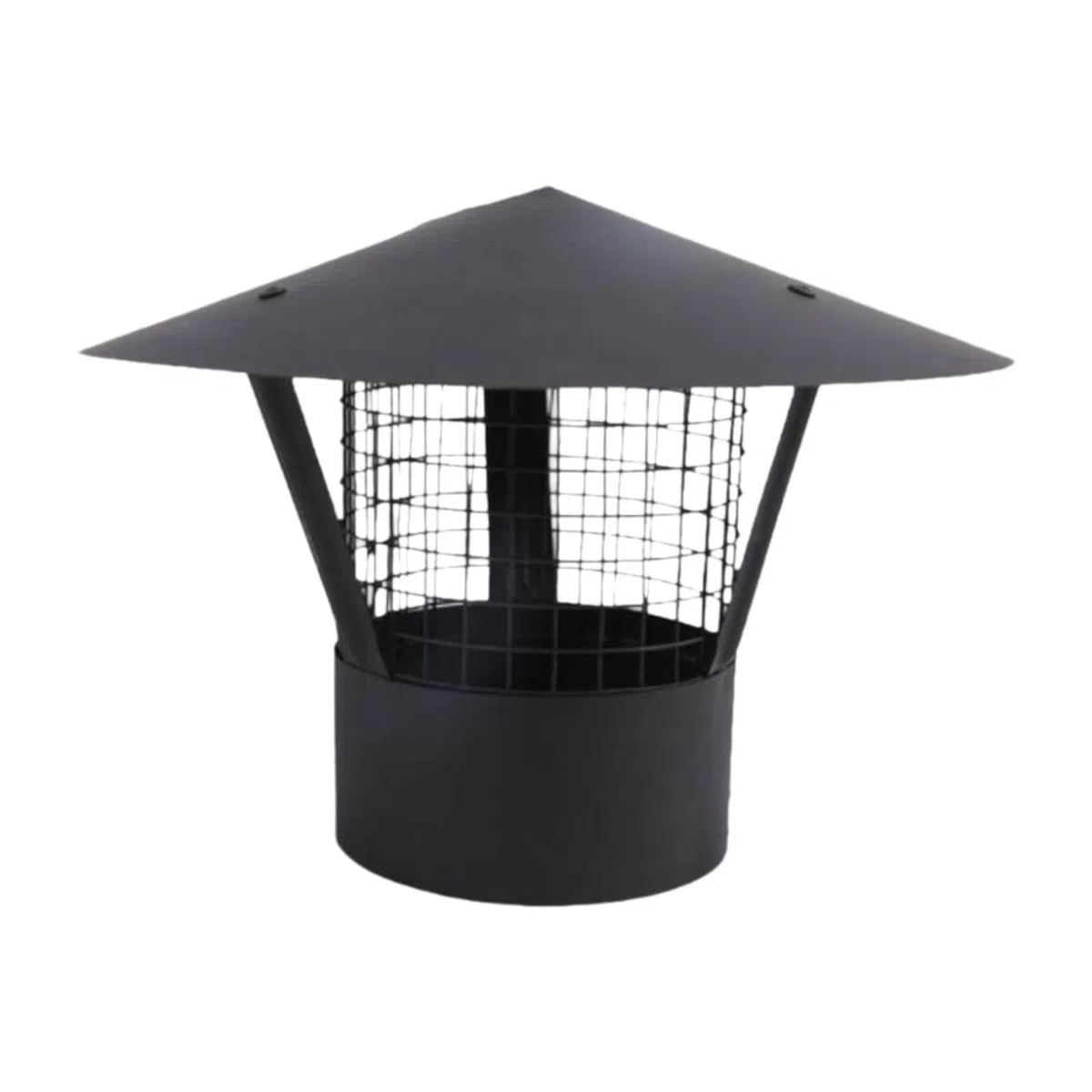 Cubierta de ventilación para chimenea de acero inoxidable, Apto para tubería de 200 mm