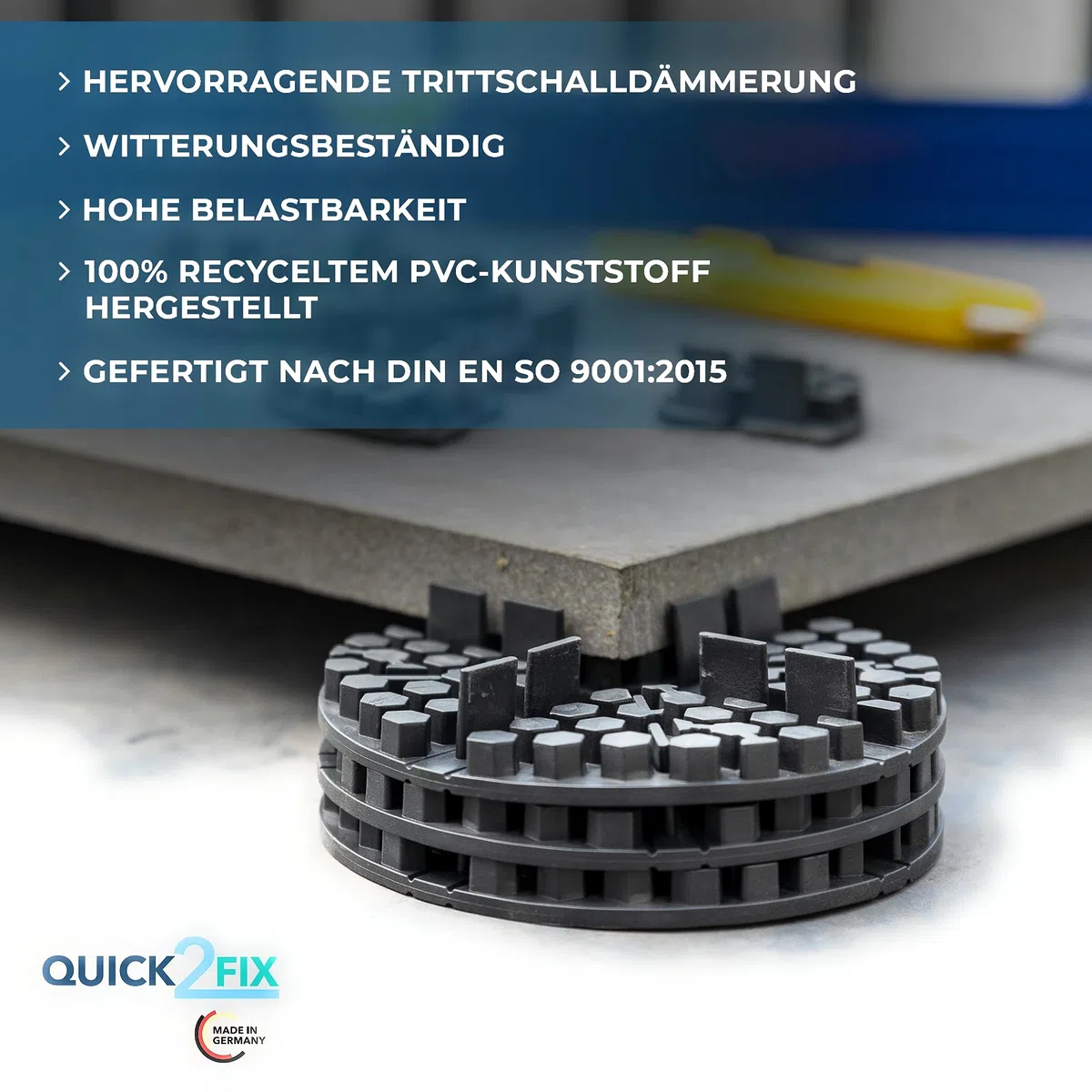 50 rodamientos de placas de goma, ancho de junta de 2 mm x altura de 10 mm, para placas de terraza. Ancho de junta: 2 mm x 10 mm (ancho x alto)