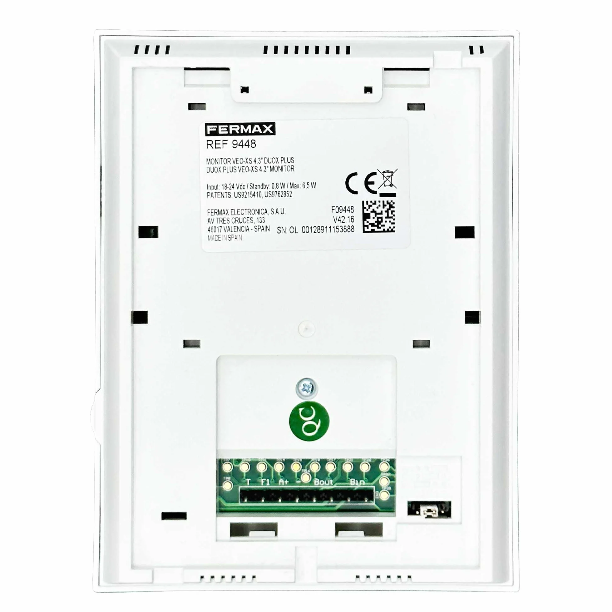 Fermax KIT VIDEO CITY VEO-XS WIFI DUOX PLUS 1L