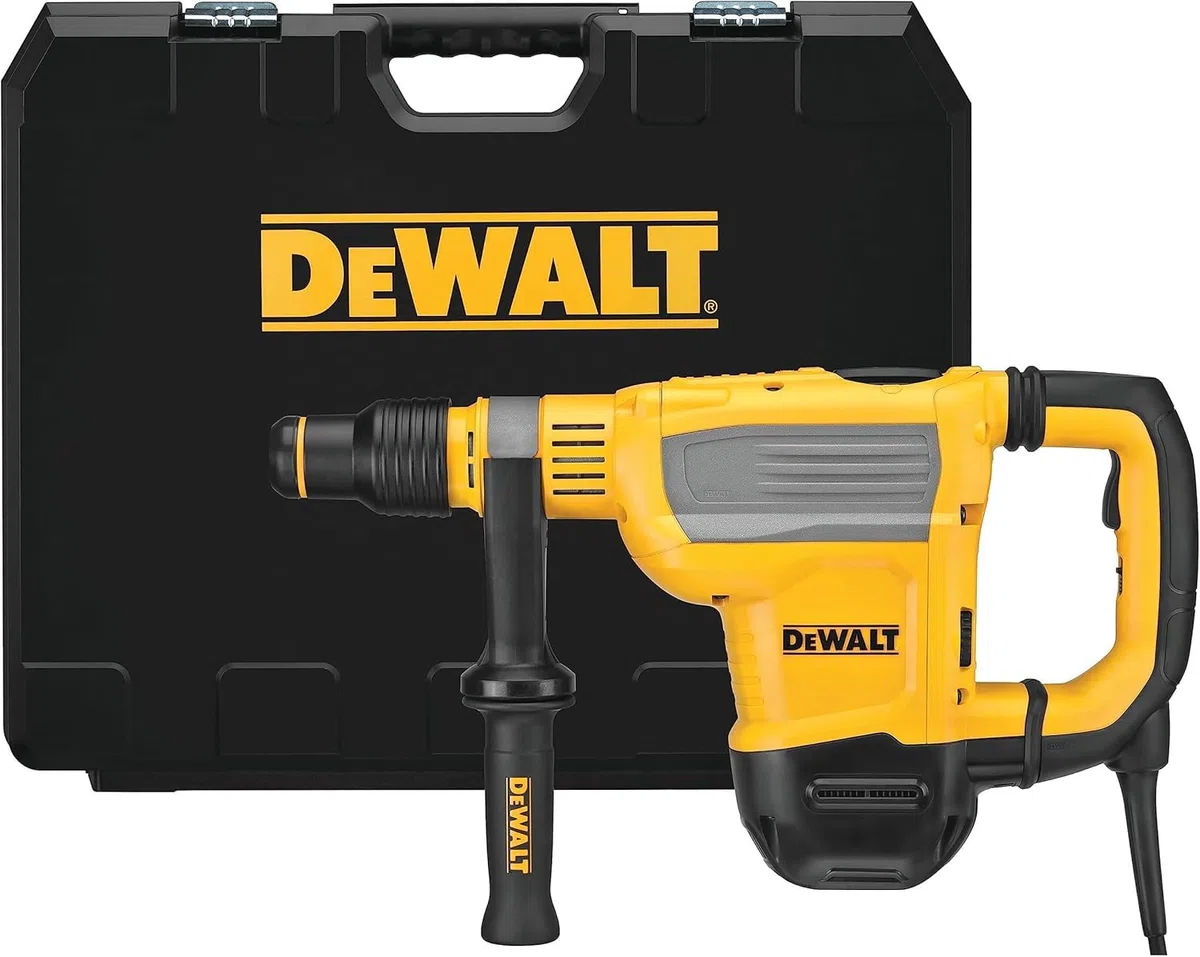 DEWALT D25614K-QS - Martillo Combinado 6kg 1350W - 45mm 10,5J - SDS-Max Electrónico AVC