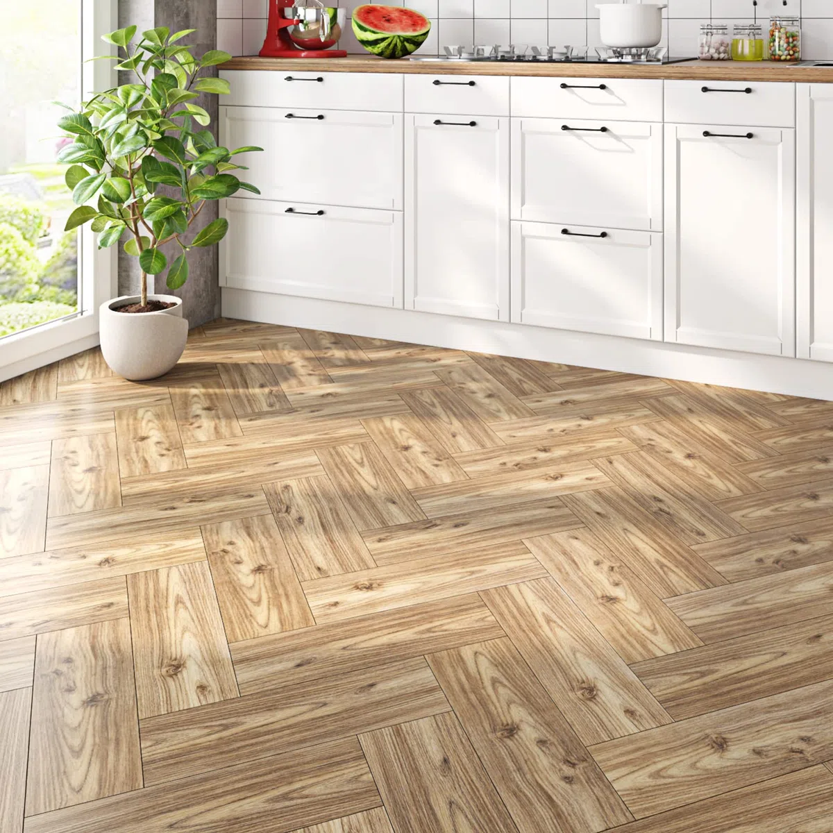 Livelynine Suelo Vinilo Autoadhesivo Impermeable 32 Losetas Vinilo Para Suelo Autoadhesivo Cocina 90x15CM Vinilos Suelos Madera Salon Baño Suelos Laminado Madera Dormitorio Papel Pintado Roble