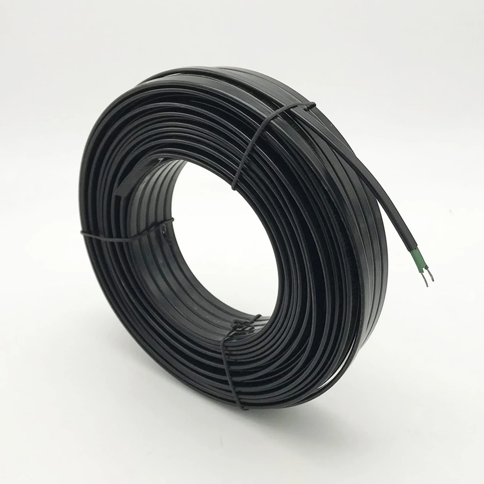Cable de calentador eléctrico anticongelante for tubería de agua de techo, cable de calefacción de protección contra heladas autorregulador, cable de calentador eléctrico de 12V 24V 110V 220 voltios (