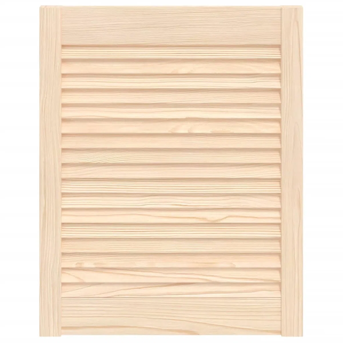 Rantry Puerta Tipo persiana Madera Maciza de Pino 61,5x49,4cm Puertas de armarios