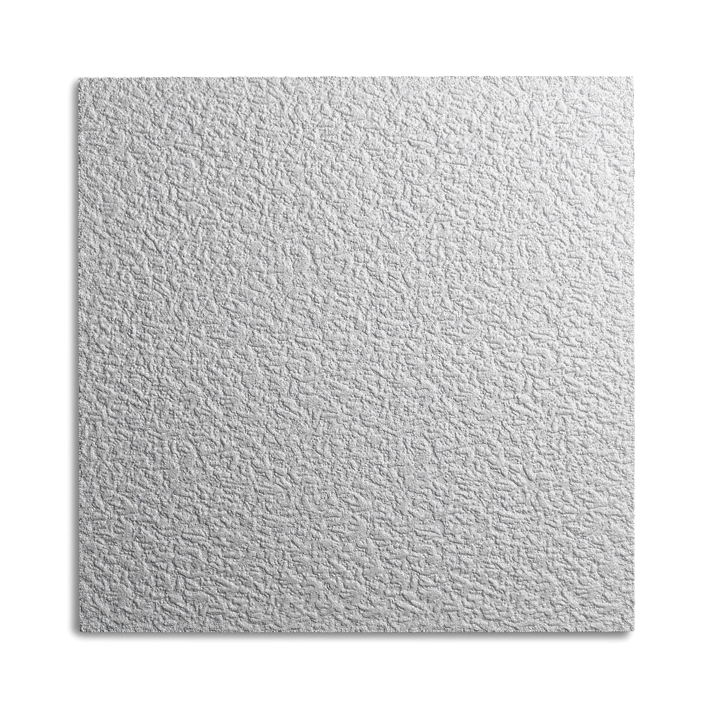 Decosa – Placa de Techo Gent, color blanco, 50 x 50 cm – Descuento 10 Pack (= 20 M²)