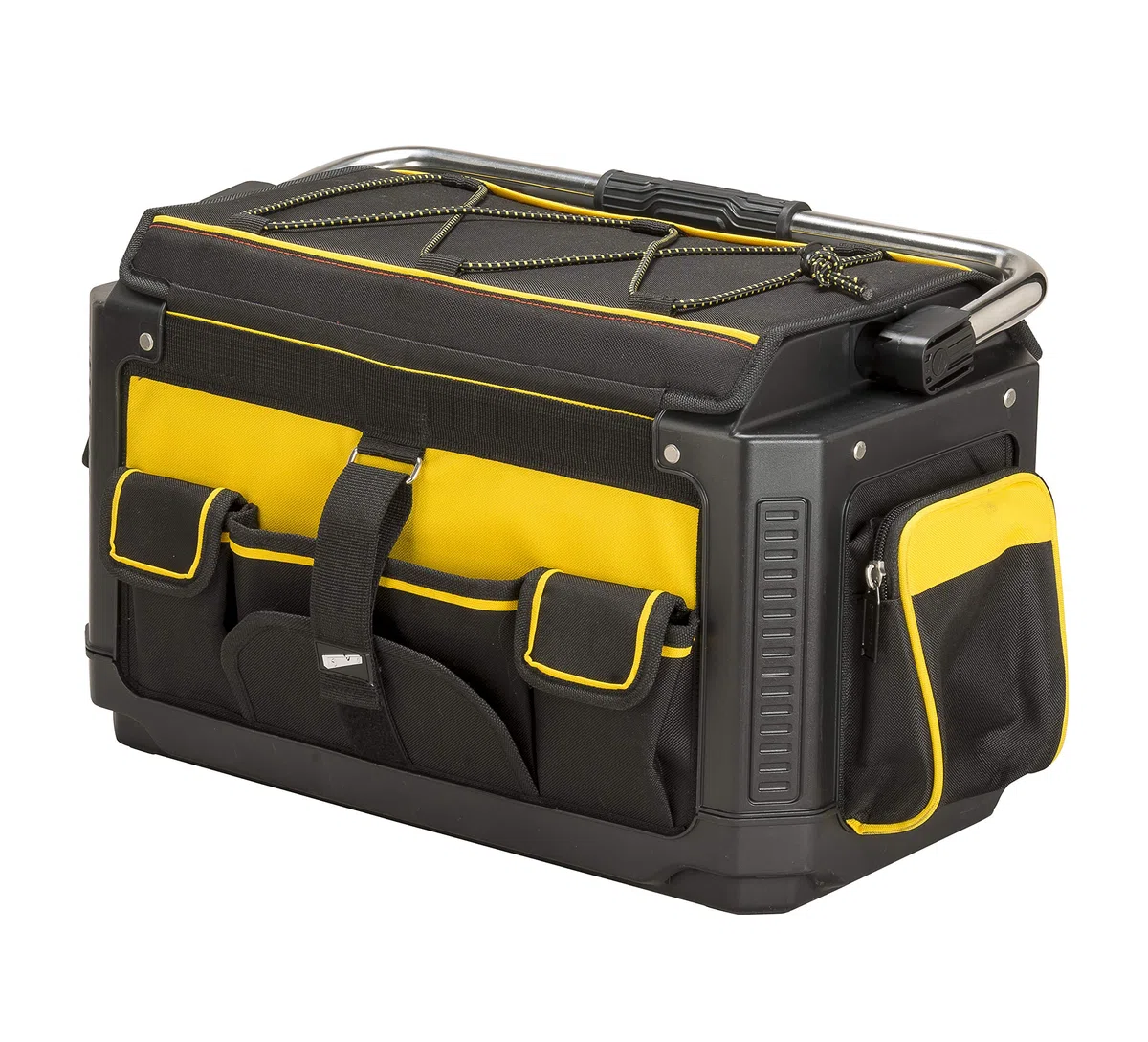 STANLEY FATMAX 1-79-213 - Bolsa rígida FatMax con estructura de Polipropileno abierta, 19.3 x 11.0 x 12.2 cm. Negro, Gris