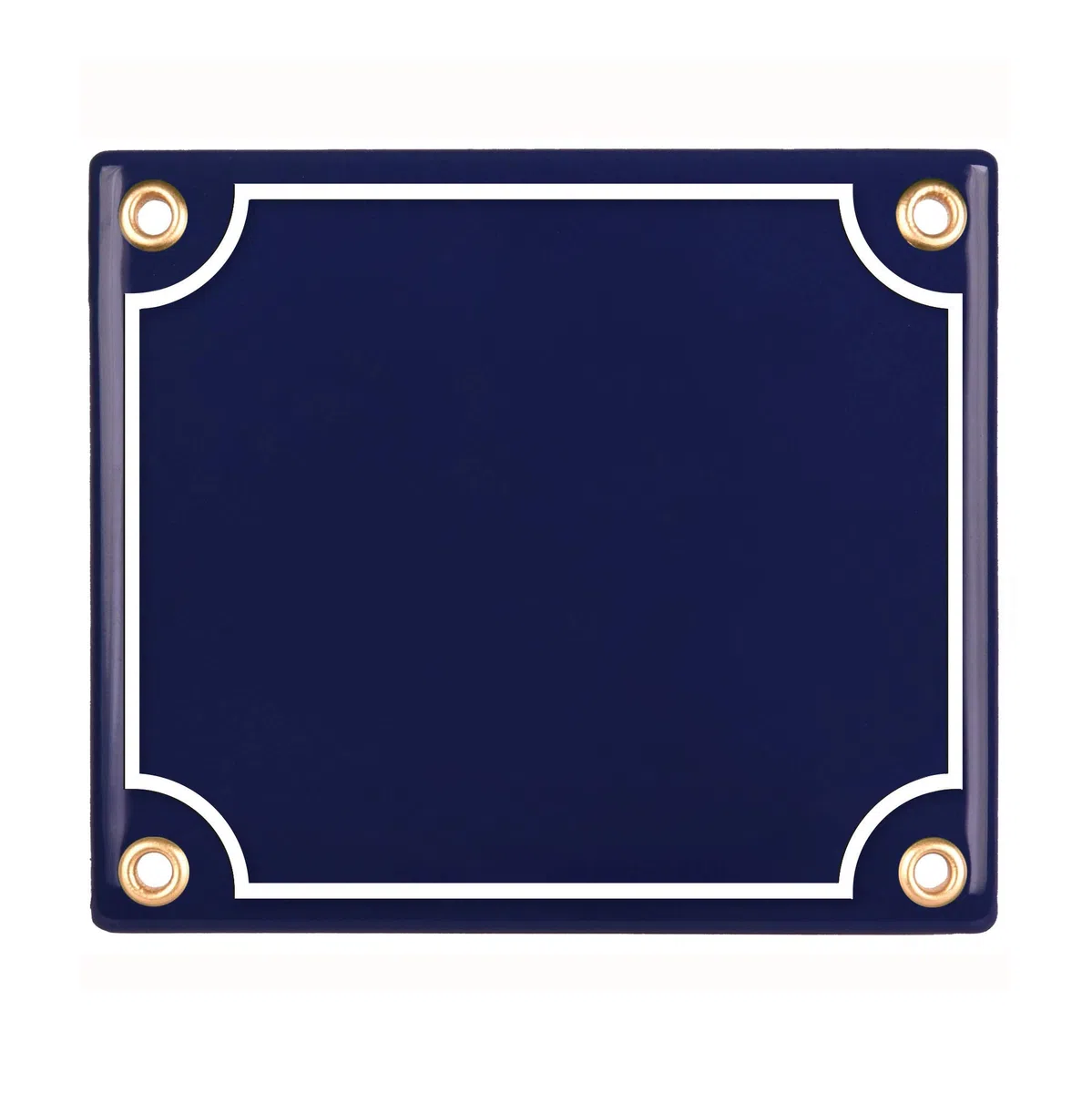 Placas de Dirección – Ceramica Numeros Casa Exterior Personalizada – 12x14 cm - Azul