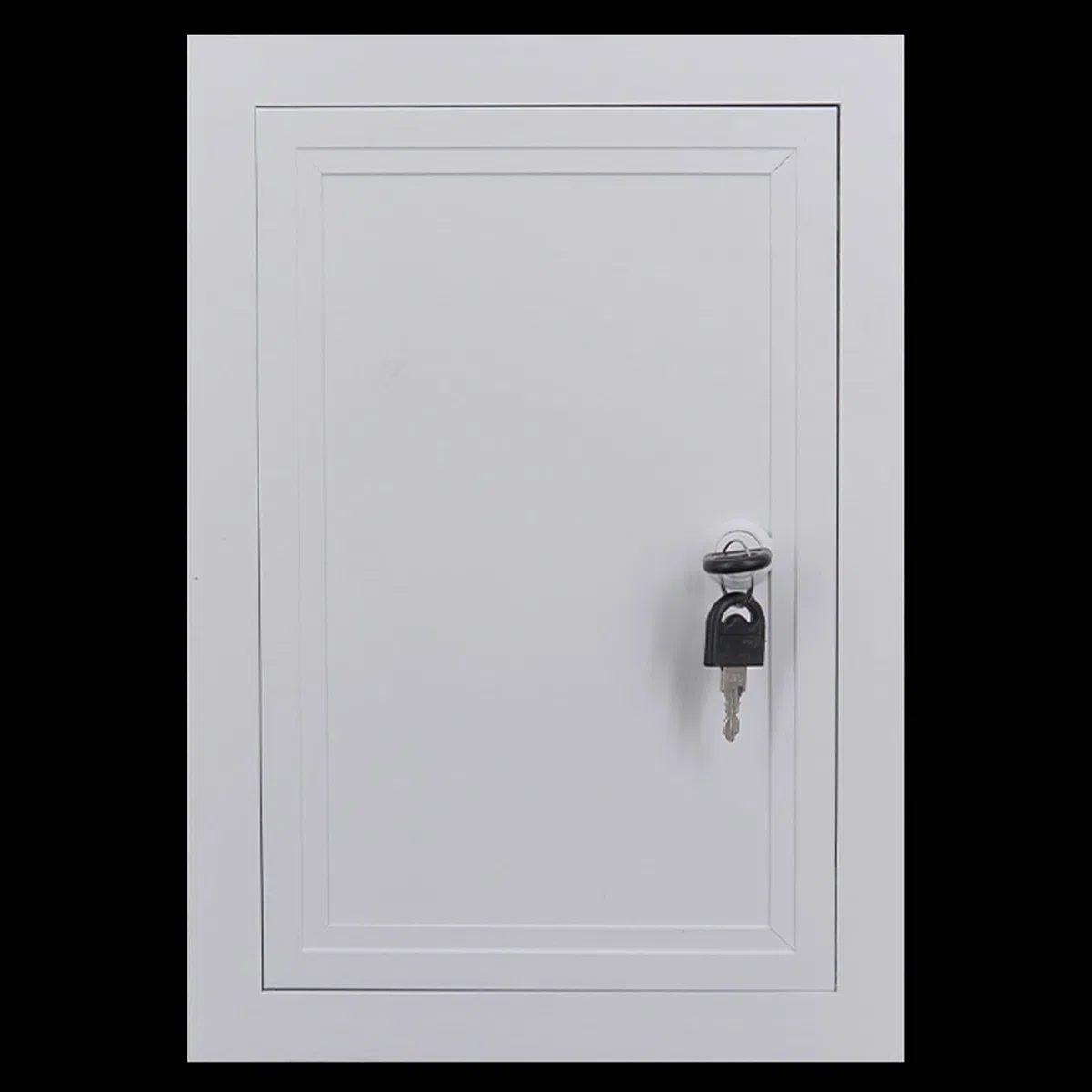 Trampilla Pladur Panel de Acceso a Pared y Techo con Cerradura y Llave, Trampilla Metálica de Acceso para Fontanería y Cableado, Trampilla de Inspección Impermeable para Baño, Ducha y Garaje(35x45cm(1