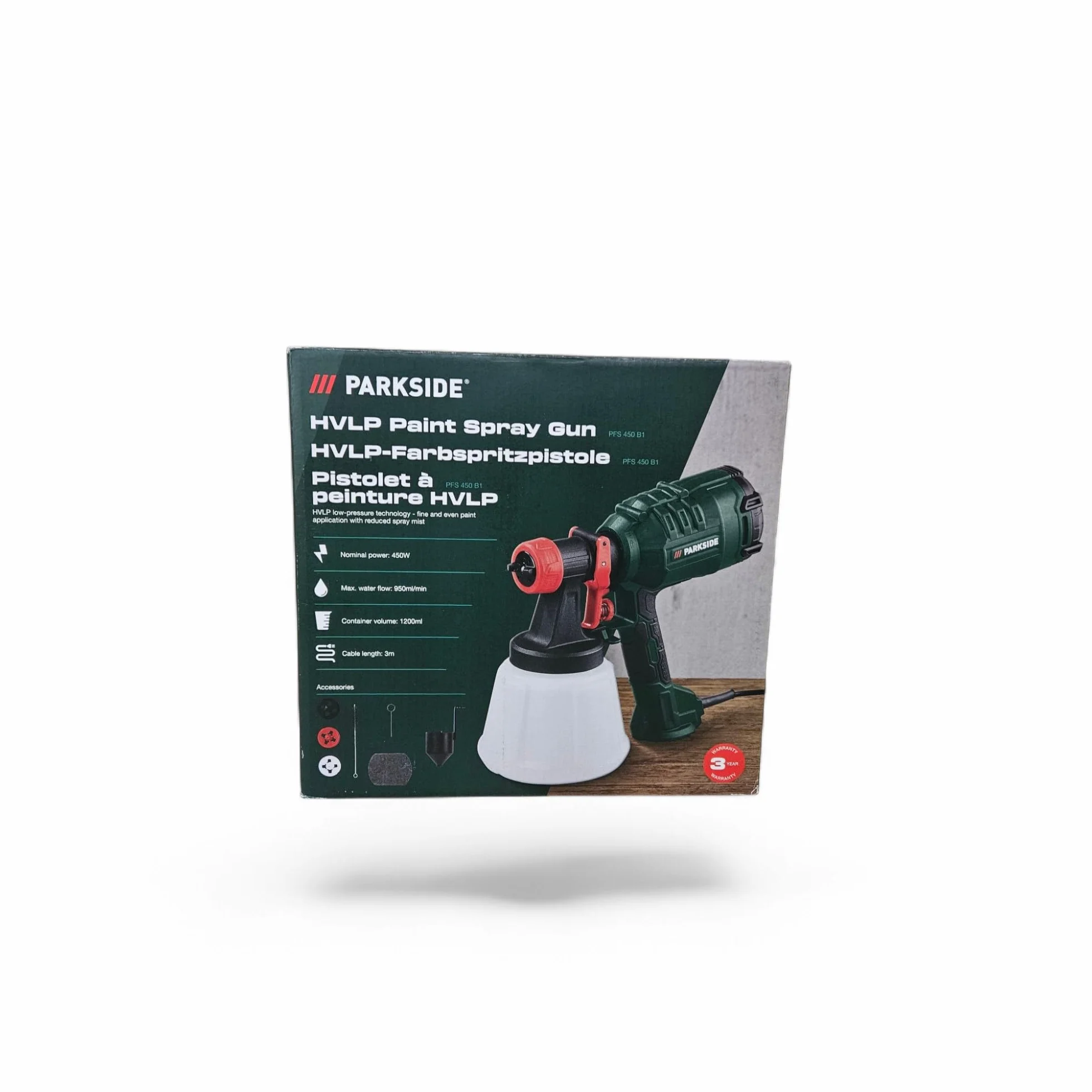 Parkside PFS 400 A1 - Pistola de Pintura eléctrica
