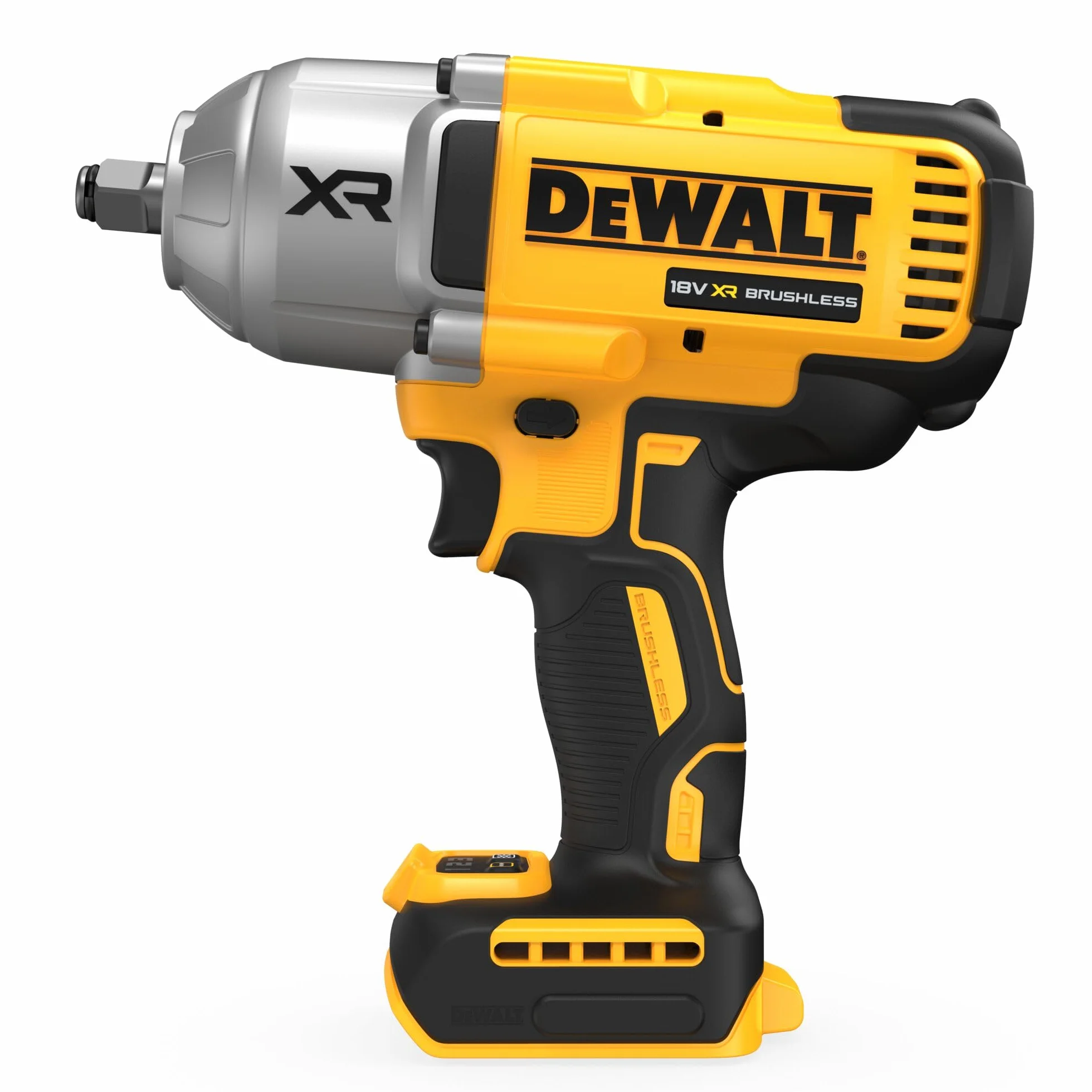 DEWALT DCF900NT-XJ - Llave de impacto a batería XR 18V, Par de apriete 1.396 Nm y Par de apriete 1.898 Nm, Incl. caja T-STAK, Sin batería/cargador