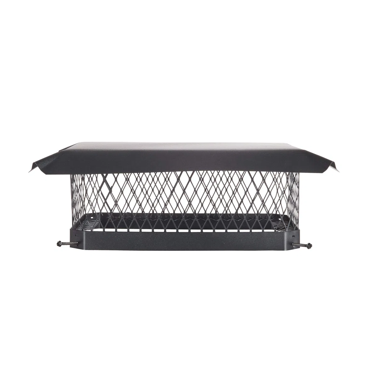 Shelter 13" x 18" Single Flue Bolt-On Chimney Cap, Fully Assembled, Galvanized Steel