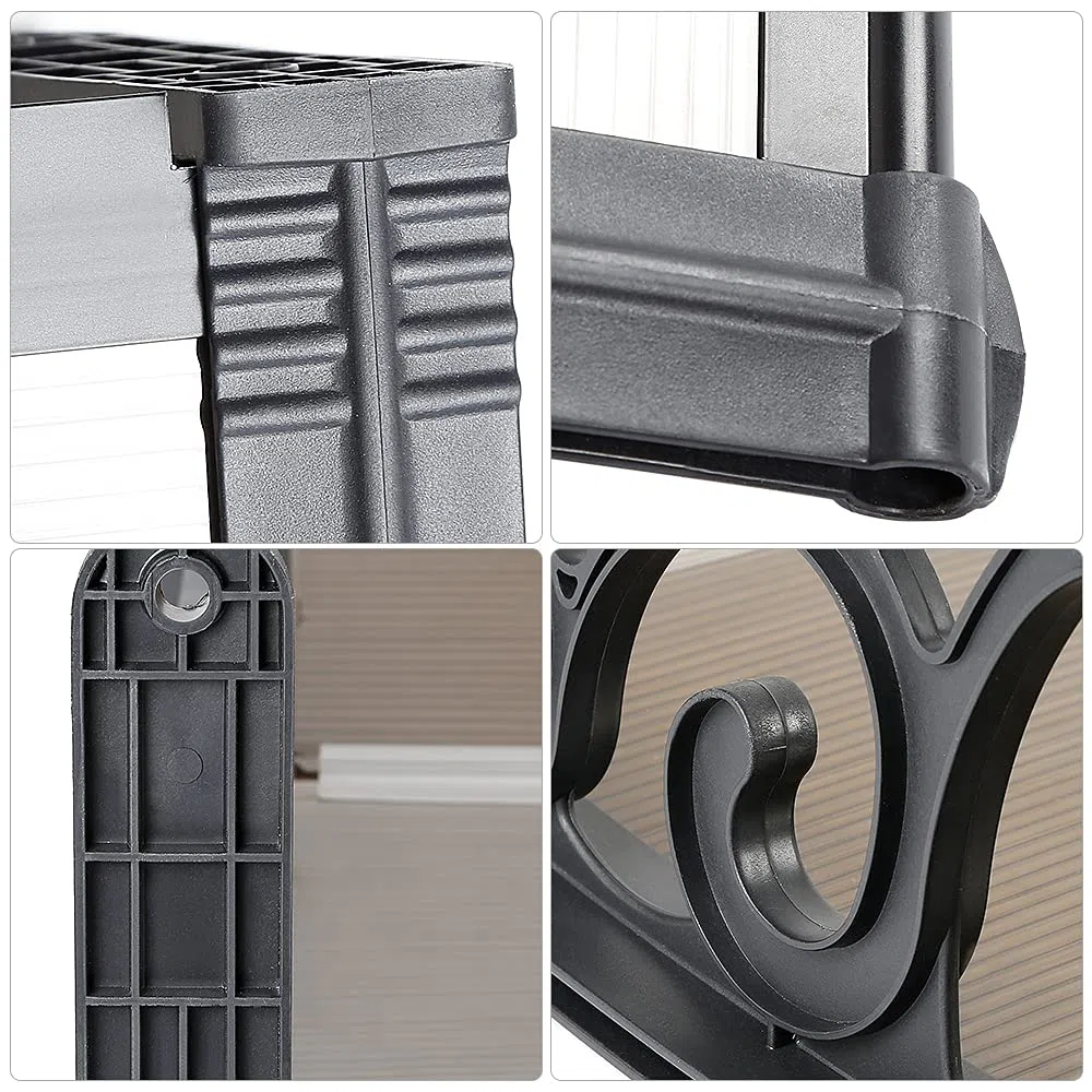 Marquesina para Puerta, Porche Puerta de Entrada Terraza Techo Refugio Banne Protection,Hecho en Cubierta de Policarbonato (100x150cm, marrón)