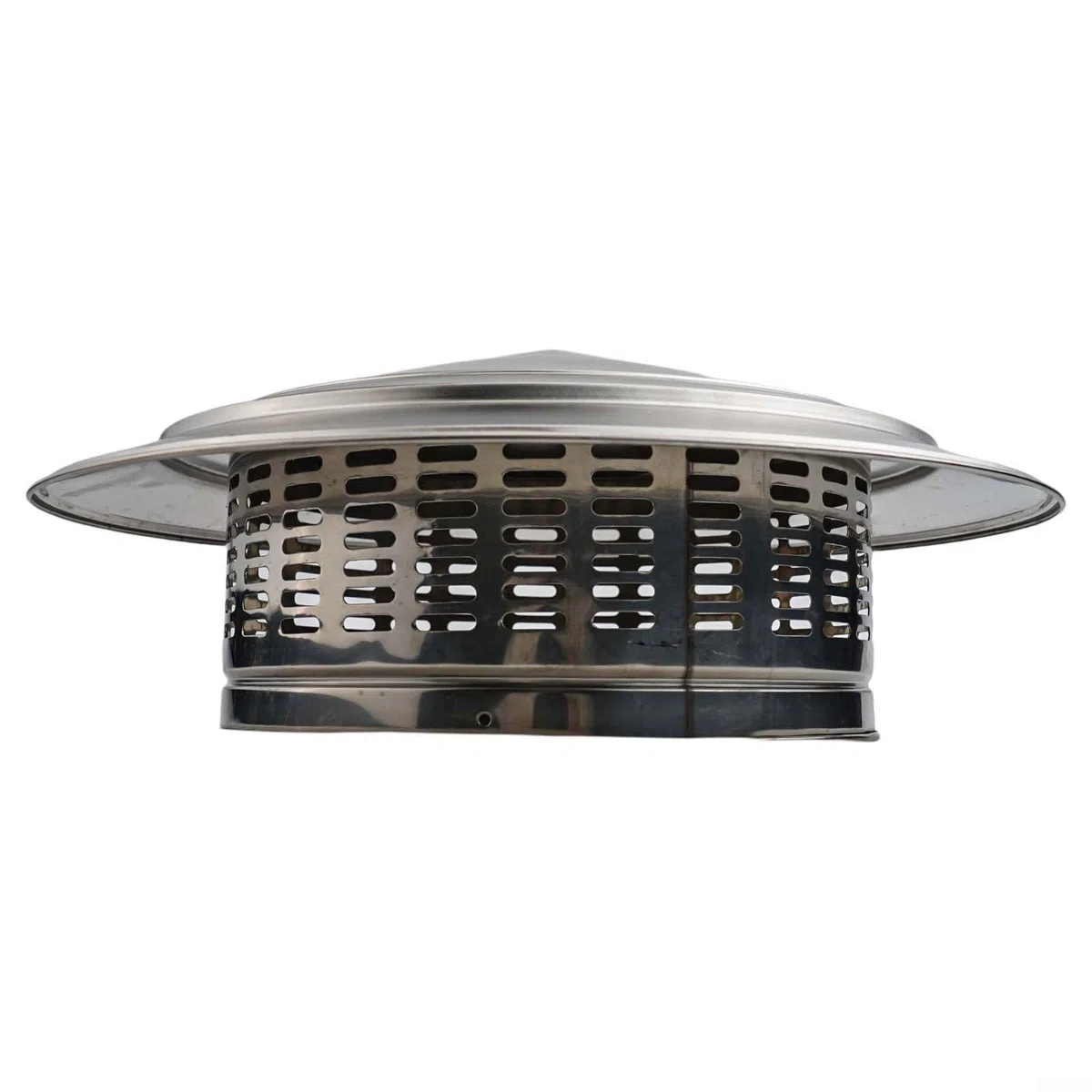 Tapa de chimenea de acero inoxidable 304, cubierta de chimenea de 250 mm/300 mm, cubierta de lluvia para conductos de ventilación (250 mm)