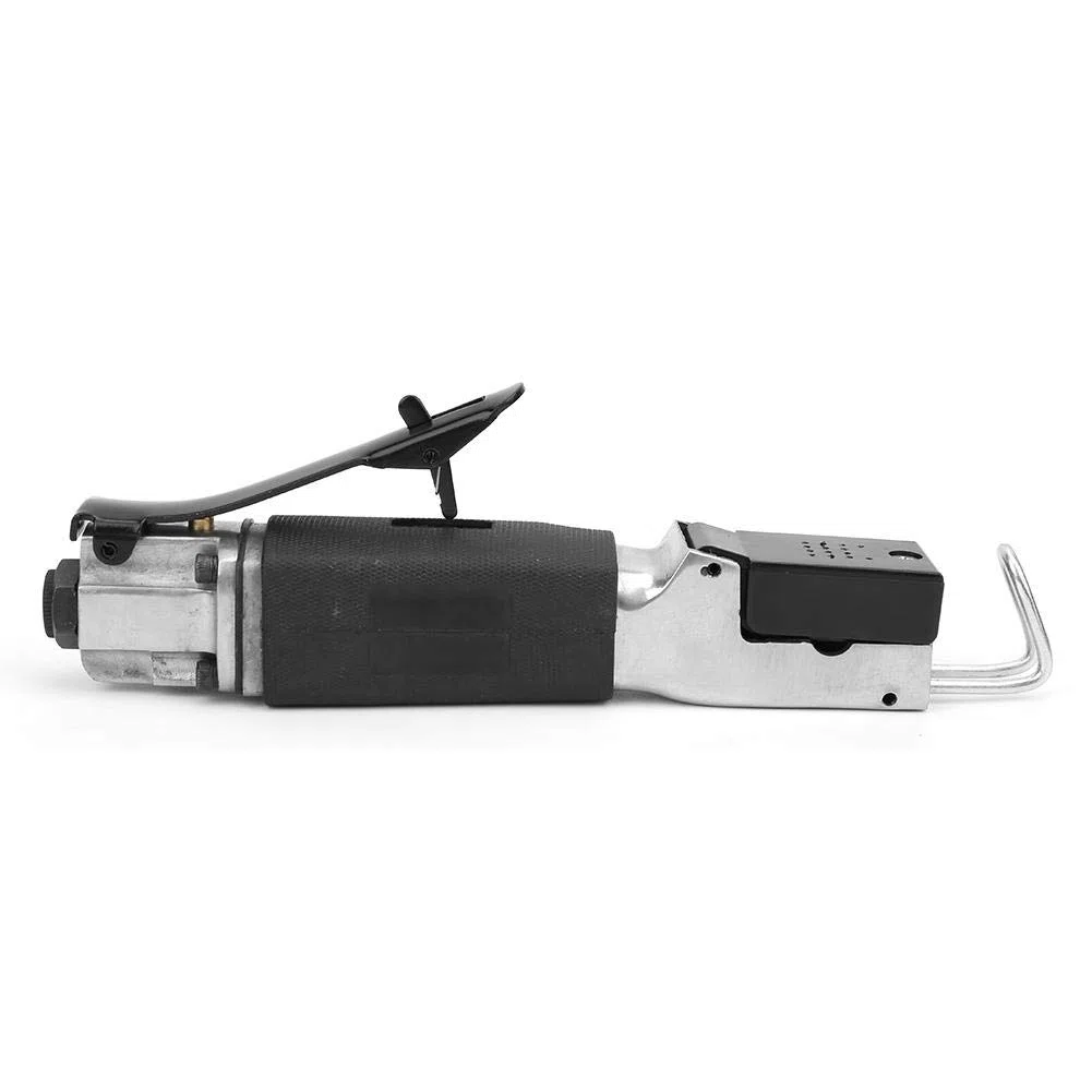 Sierra neumática profesional de aire comprimido de 1/4" - Sierra neumática - Herramienta de corte con mango de goma - 3 hojas de sierra - Capacidad de corte de 1,5 mm