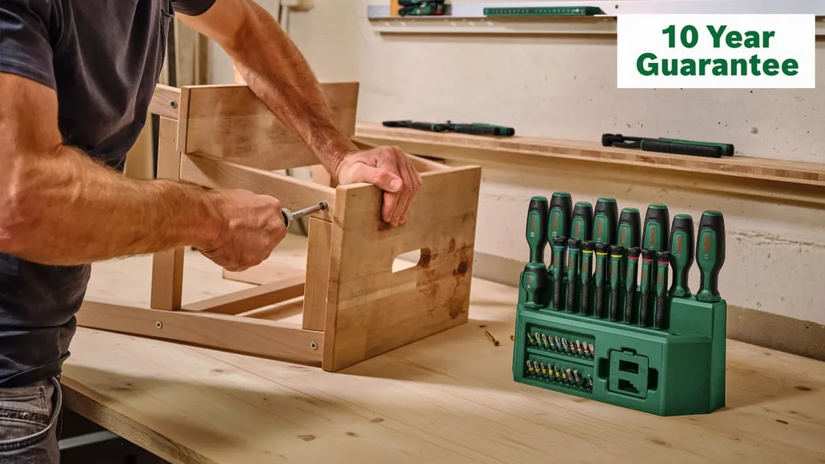 Bosch Set de 39 destornilladores combinados (Accesorios Herramientas Manuales)