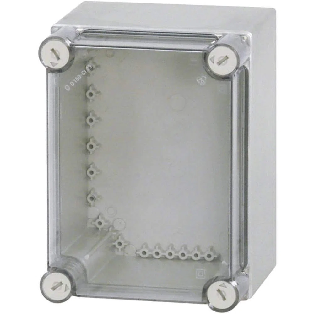 Eaton CI23X-150 Caja de Material Aislante, con PaRojoes Lisas, 250 mm X 187.5 mm X 175 mm