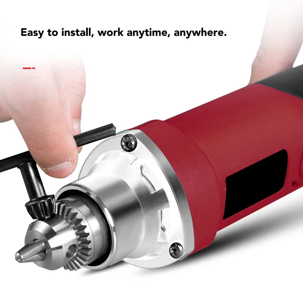 Amoladora Recta Enchufe Europeo Alta Seguridad 220V 280W ABS Amplia Aplicación Amoladora Recta de Perforación Eléctrica