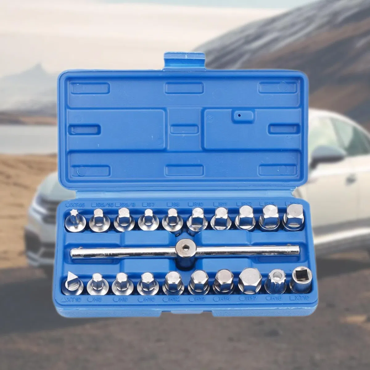 para Tapón de Drenaje de Aceite, Kit de Extracción Automática, Juego de Destornilladores para Descarga de Aceite