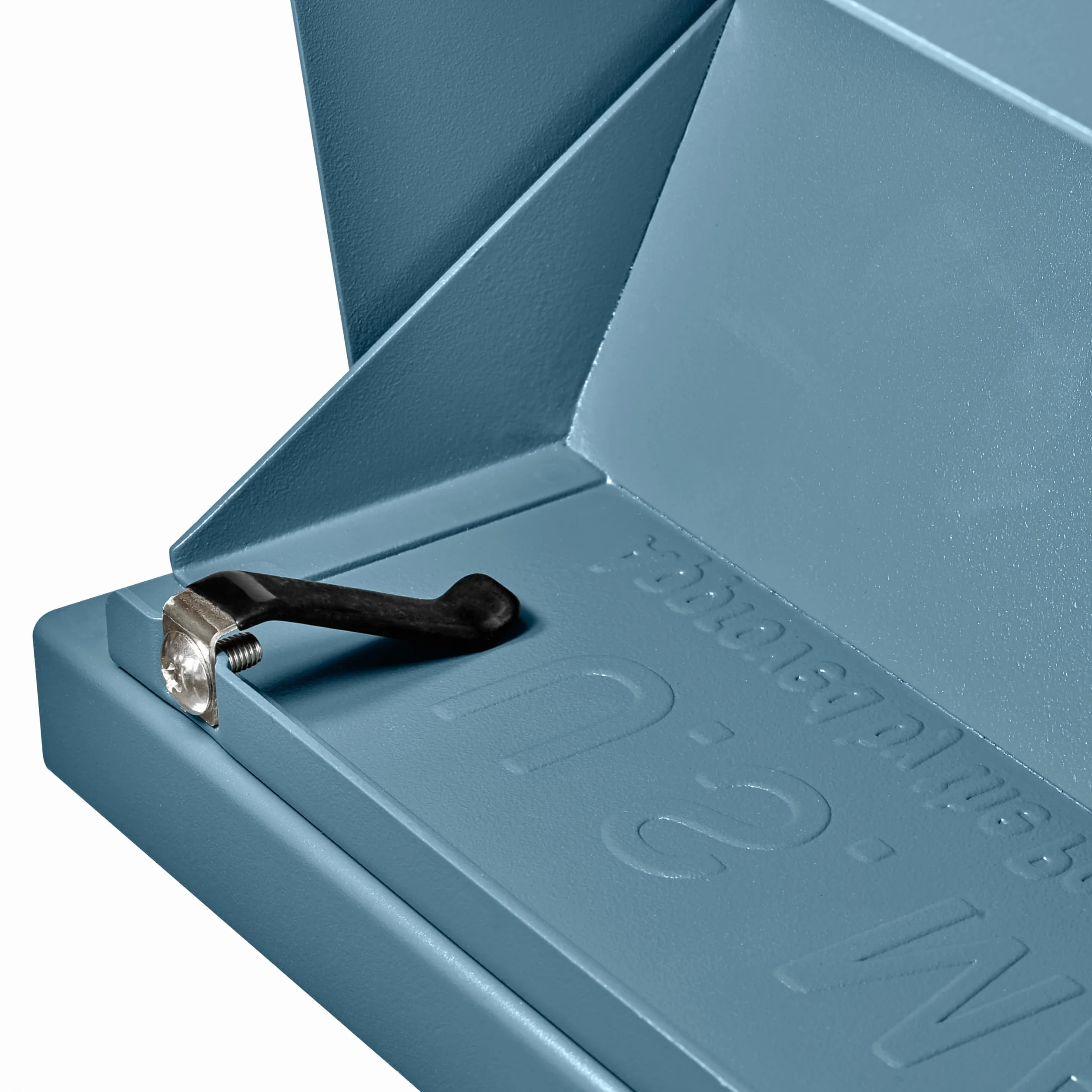 Mail Boss 7584 Mail Manager - Buzón de Seguridad con Bloqueo en la acera, Color Azul Siglo