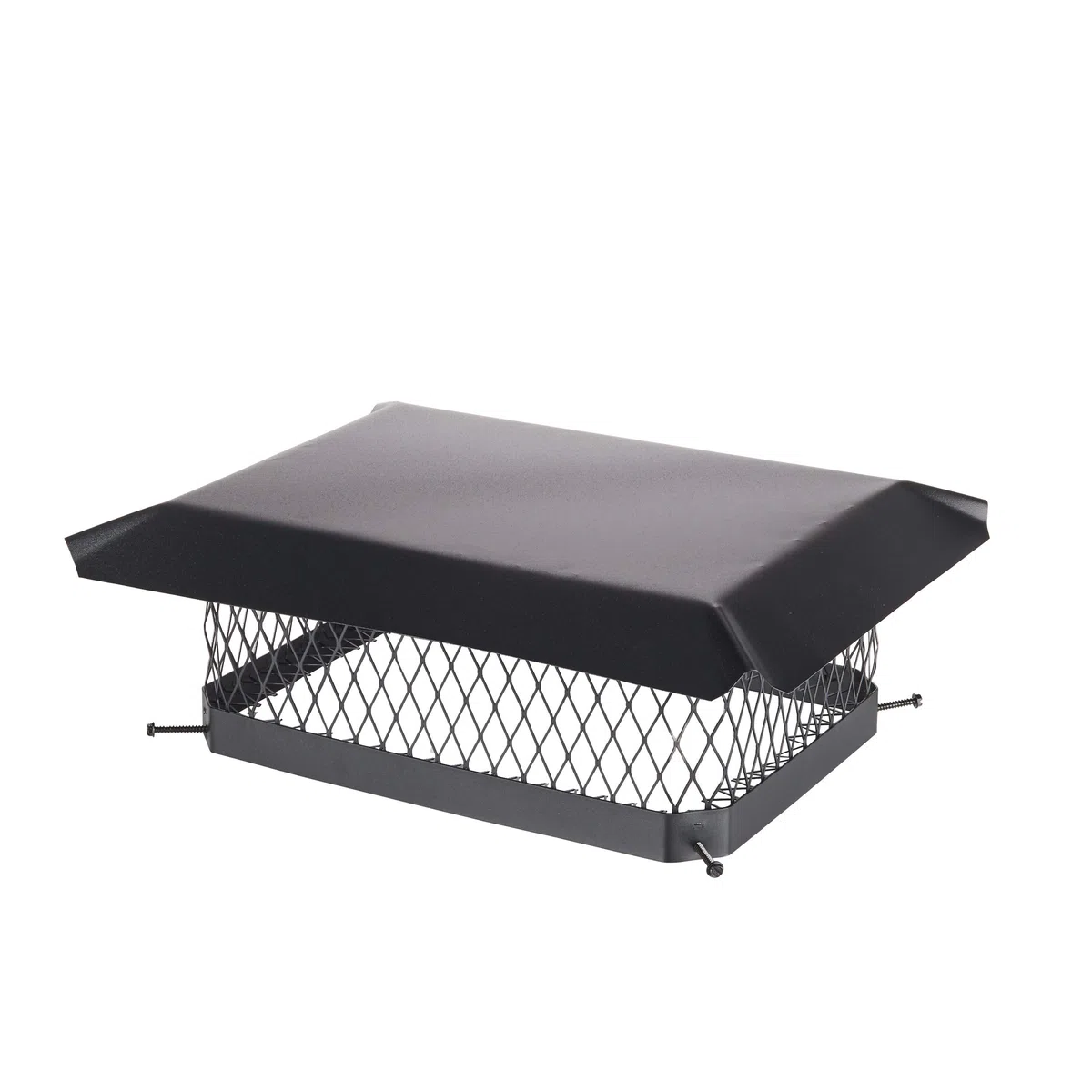 Shelter 13" x 18" Single Flue Bolt-On Chimney Cap, Fully Assembled, Galvanized Steel