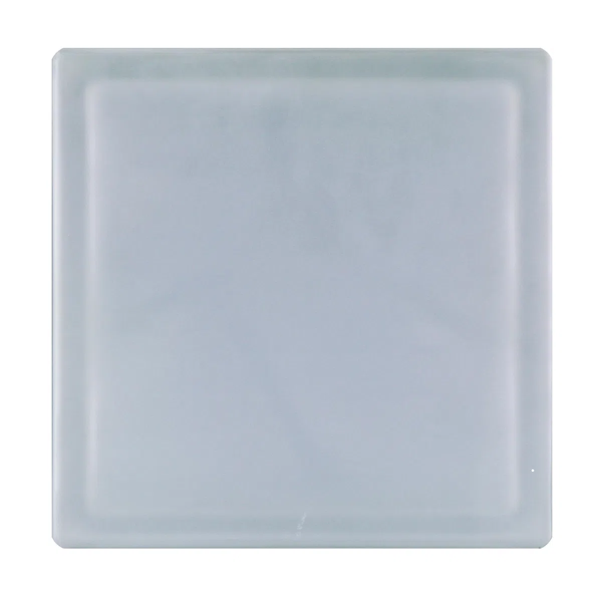 4 pieza BM bloques de vidrio nube SUPER white bloque de vidrio satinado por dos lado 24x24x8 cm