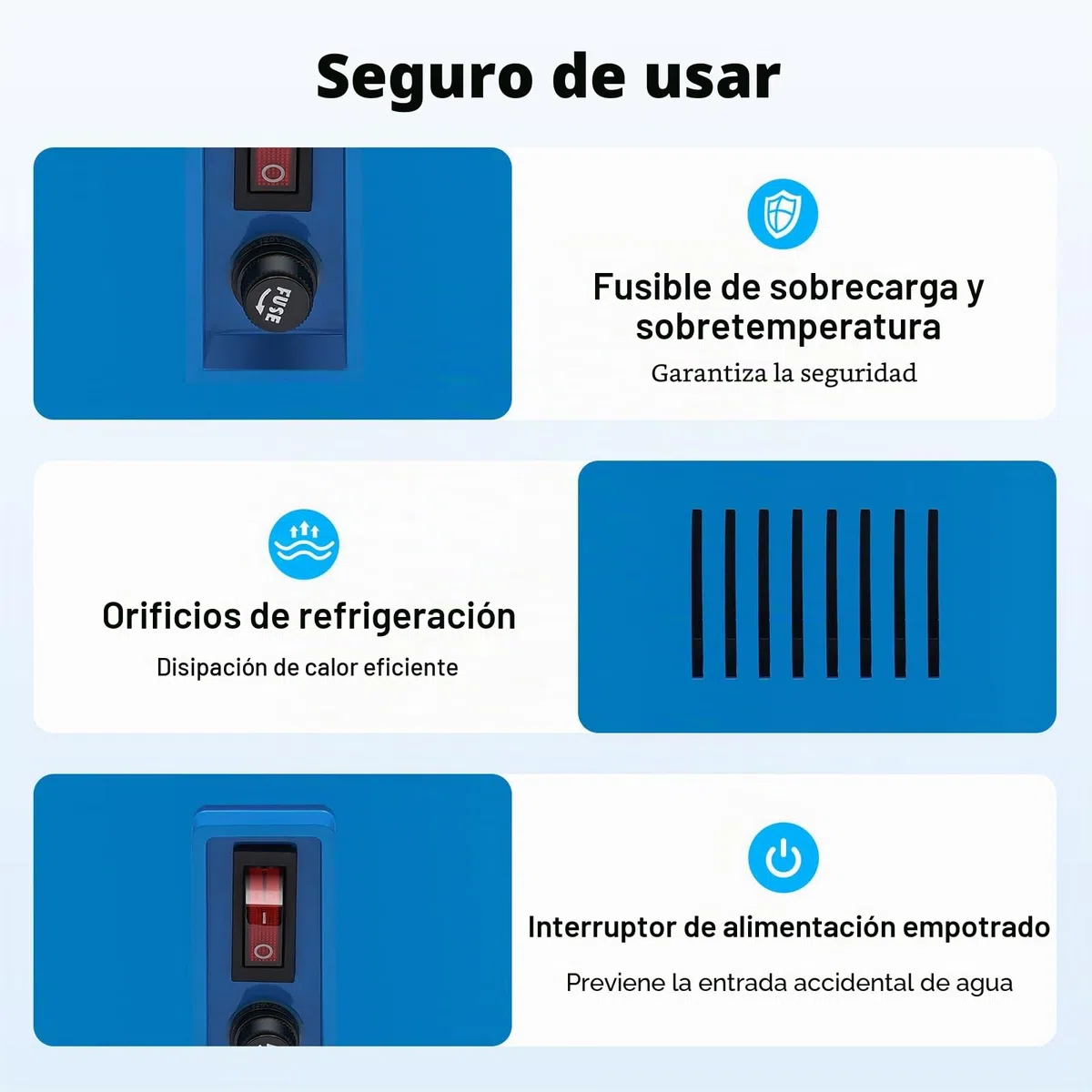 Amoladora eléctrica de vidrio de 65 W, 4200 rpm, con refrigeración por agua e interruptor de seguridad, dispositivo de mesa para lijar vidrio/cerámica/jade/piedra, enchufe UE 220 V, azul