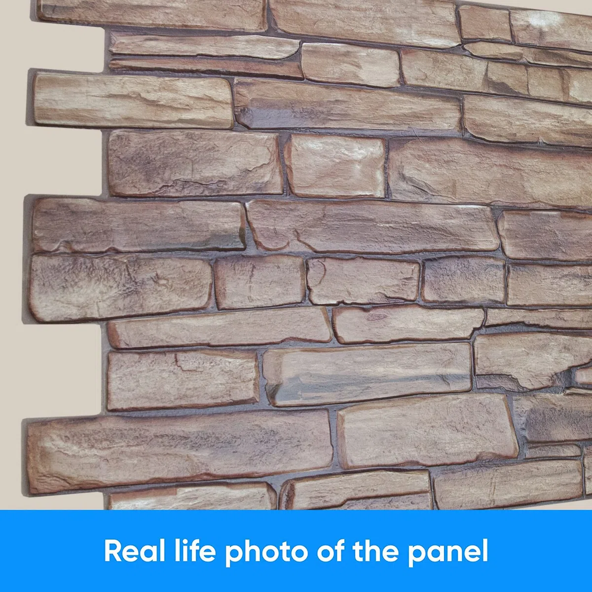 Grace Baltic - Paneles de pared 3D para decoración de paredes interiores Paneles de pared de PVC finos y elásticos no adhesivos Decoración de paredes interiores Material PVC 3D (38 piezas / 18.62 m2)