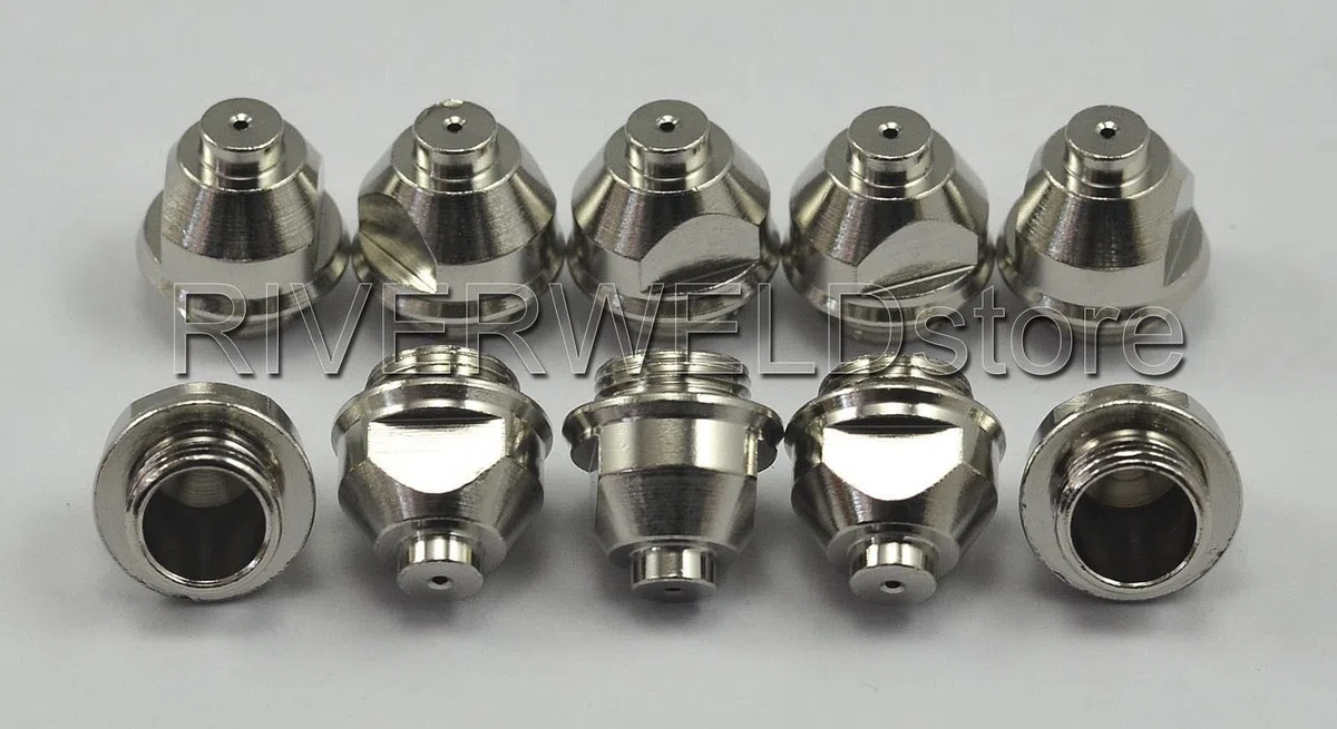 RIVERWELD Electrodos de plasma Thermal Dynamics - HF 9-5633 Puntas de boquilla de plasma 60A 9-5631 Boquilla de alúmina de cubierta 8-5526 para antorcha de corte por plasma PCH M-51 22 piezas