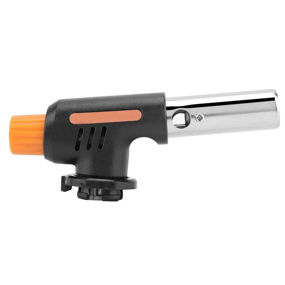 DEWIN Antorcha de Pistola de Llama, Antorcha de Gas para Acampar Soldadura Encendedor de Fuego Quemadores de Butano Pistola de Llama para Barbacoa