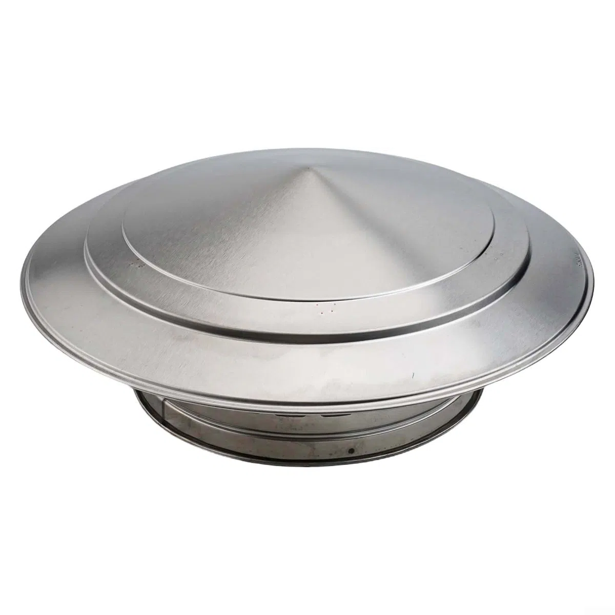 Tapa de chimenea de acero inoxidable 304, cubierta de chimenea de 250 mm/300 mm, cubierta de lluvia para conductos de ventilación (250 mm)