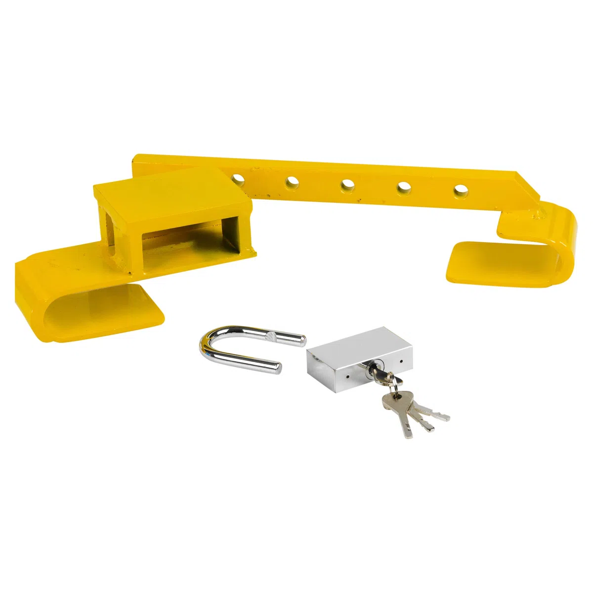 Contenedor de acero endurecido resistente para camión, remolque, ajustable, para garaje, almacén, seguridad