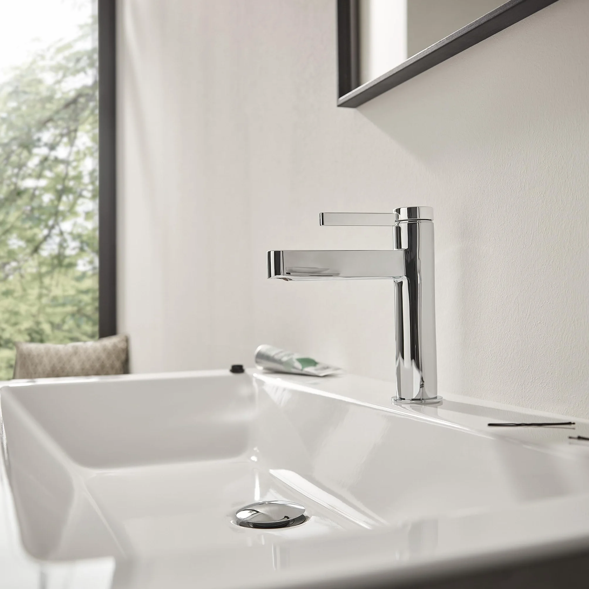 Hansgrohe 50100000 Vaciador Push-Open de 1 1/4", cromo