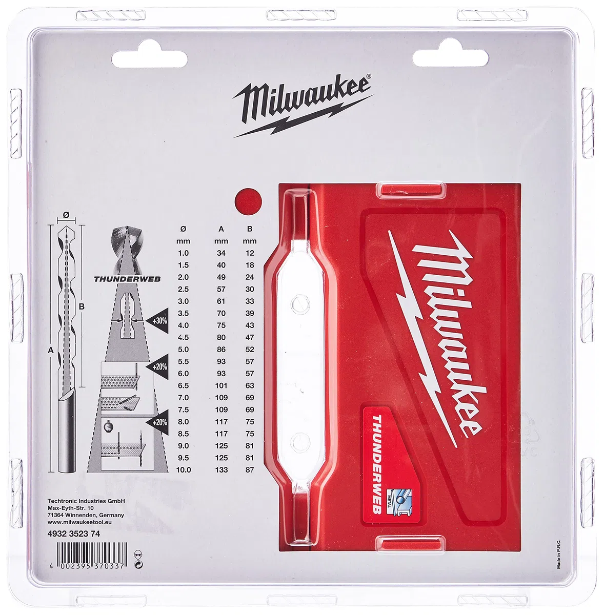 Milwaukee 4932352374 - Broca de taladrar