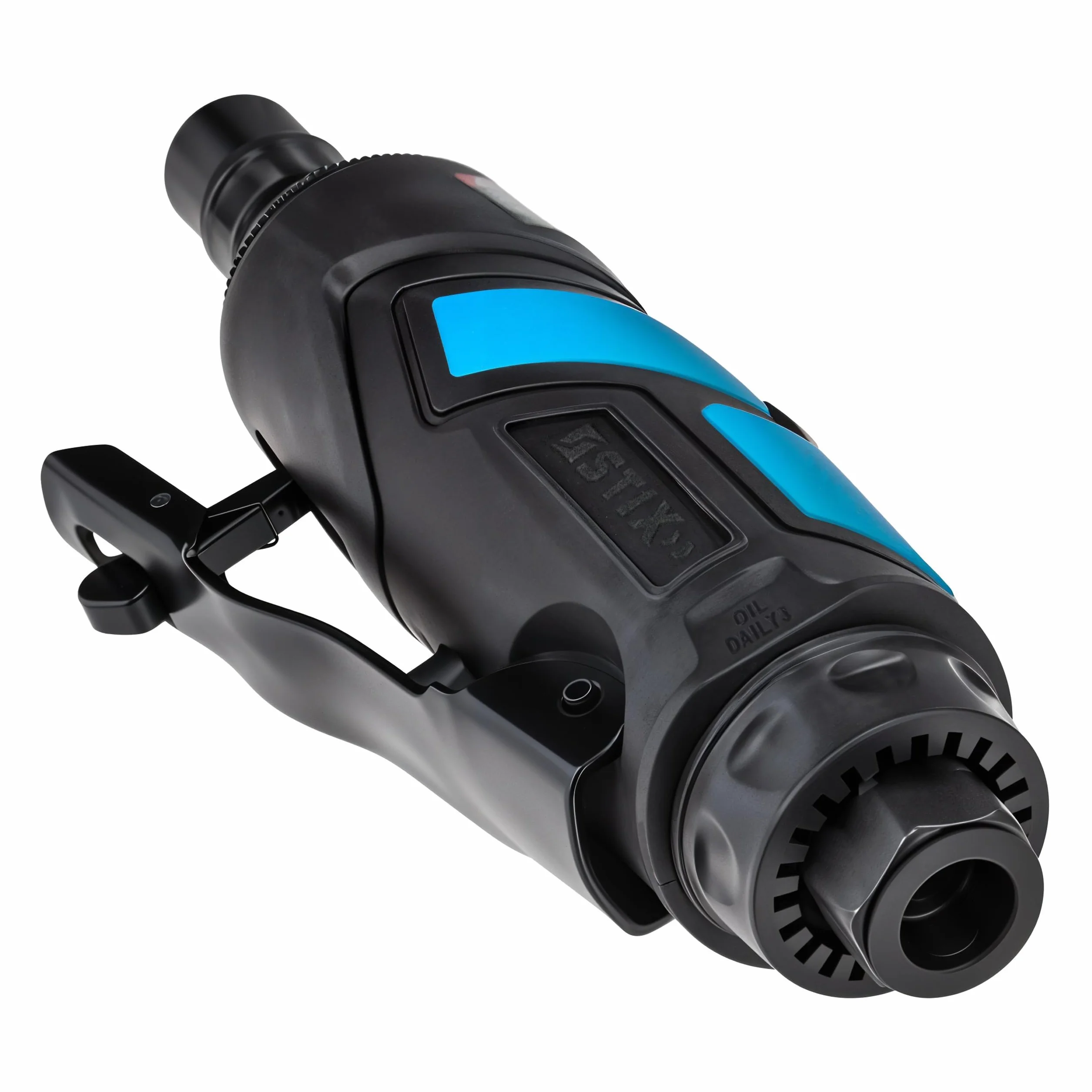 Stix Automotive Equipment Amoladora neumática - Rectificadora recta - Herramienta neumática para esmerilado - pulido - grabado - desbarbado - 25.000 rpm - amoladora de aire comprimido