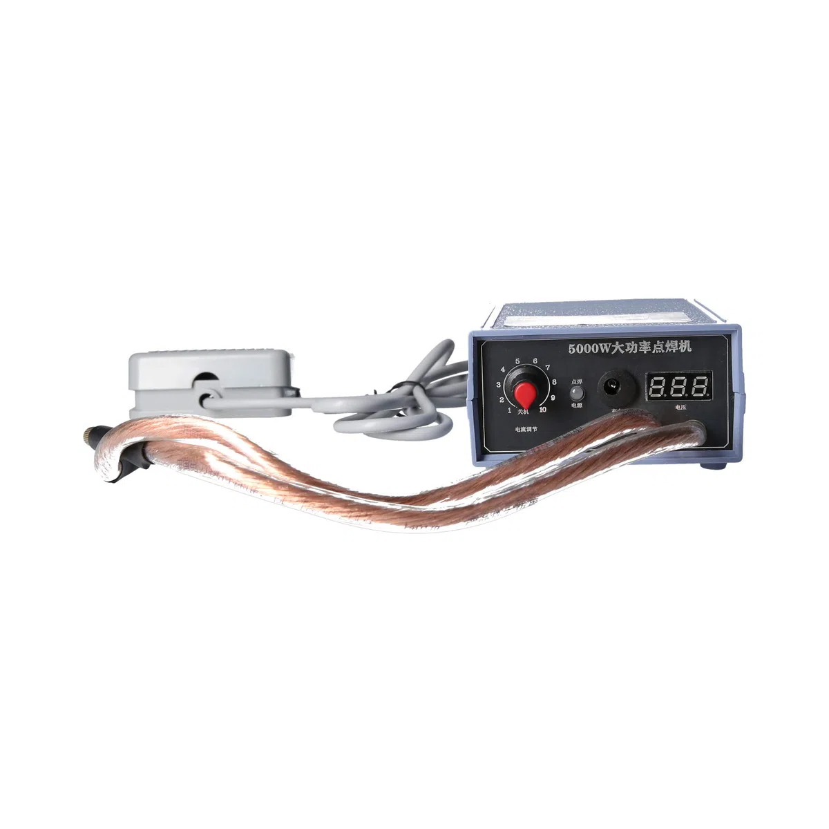 Soldador por Puntos 5000W Hancaner Equipo de Soldadura 6200mAh 0 – 800A de Corriente Ajustable Dispositivo de Soldadura para Batería