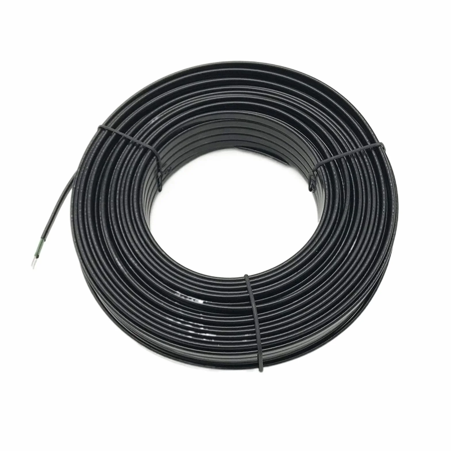 Cable de calentador eléctrico anticongelante for tubería de agua de techo, cable de calefacción de protección contra heladas autorregulador, cable de calentador eléctrico de 12V 24V 110V 220 voltios (